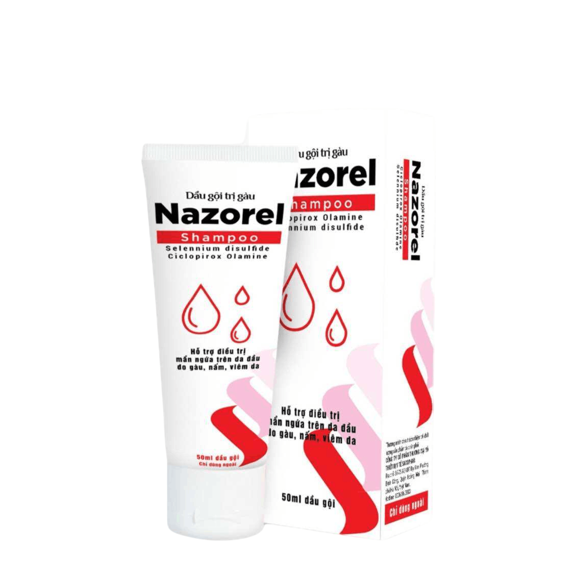 Dầu gội  Nazorel_Tuýp 50ml