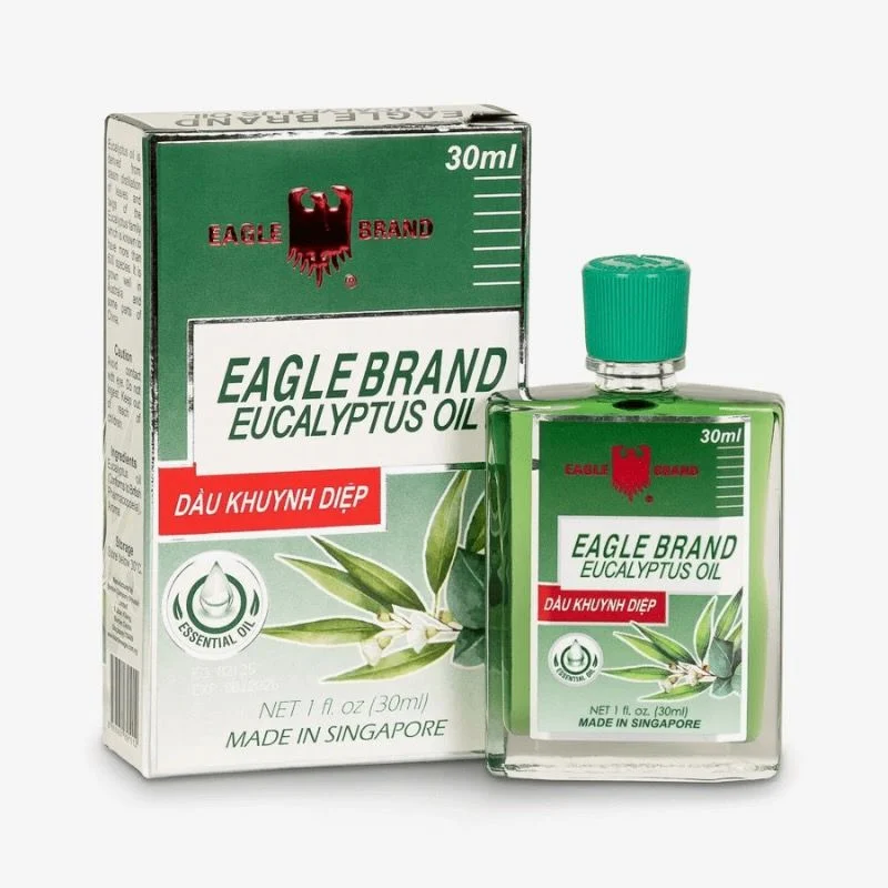 Dầu khuynh diệp Con Ó Singapore Eagle Brand Eucalyptus Oil_C30ml