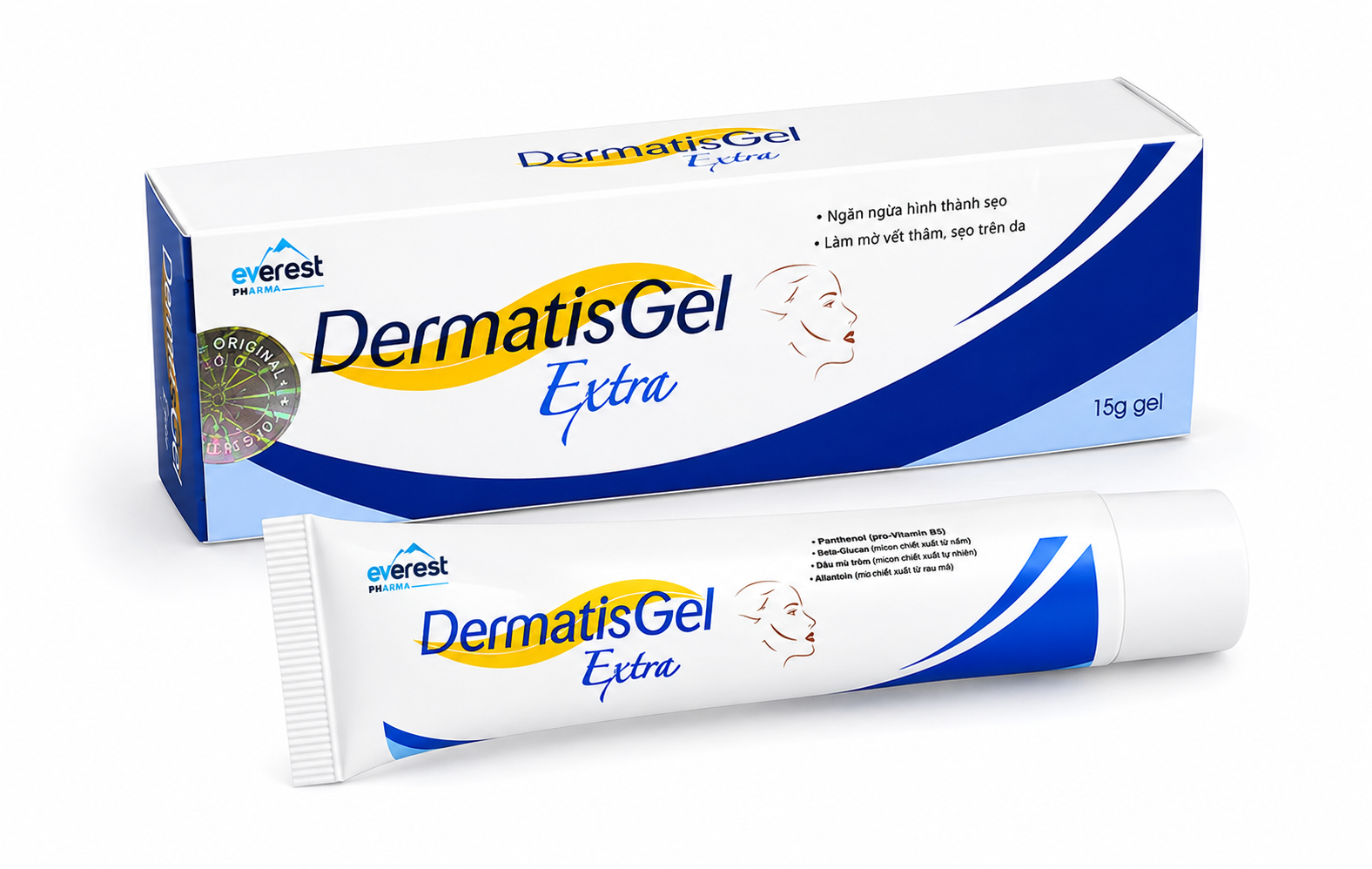  Kem trị sẹo Dermatisgel Extra_T/15g