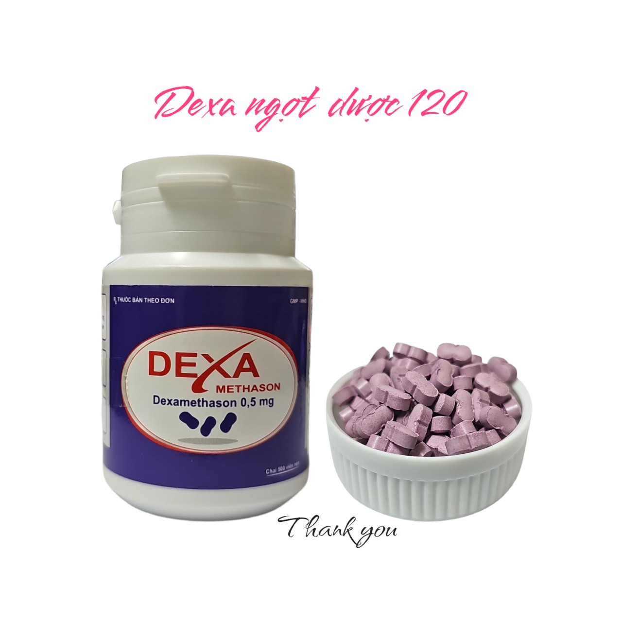 Dexamethason (ngọt) Tím_C500v_Dược 120