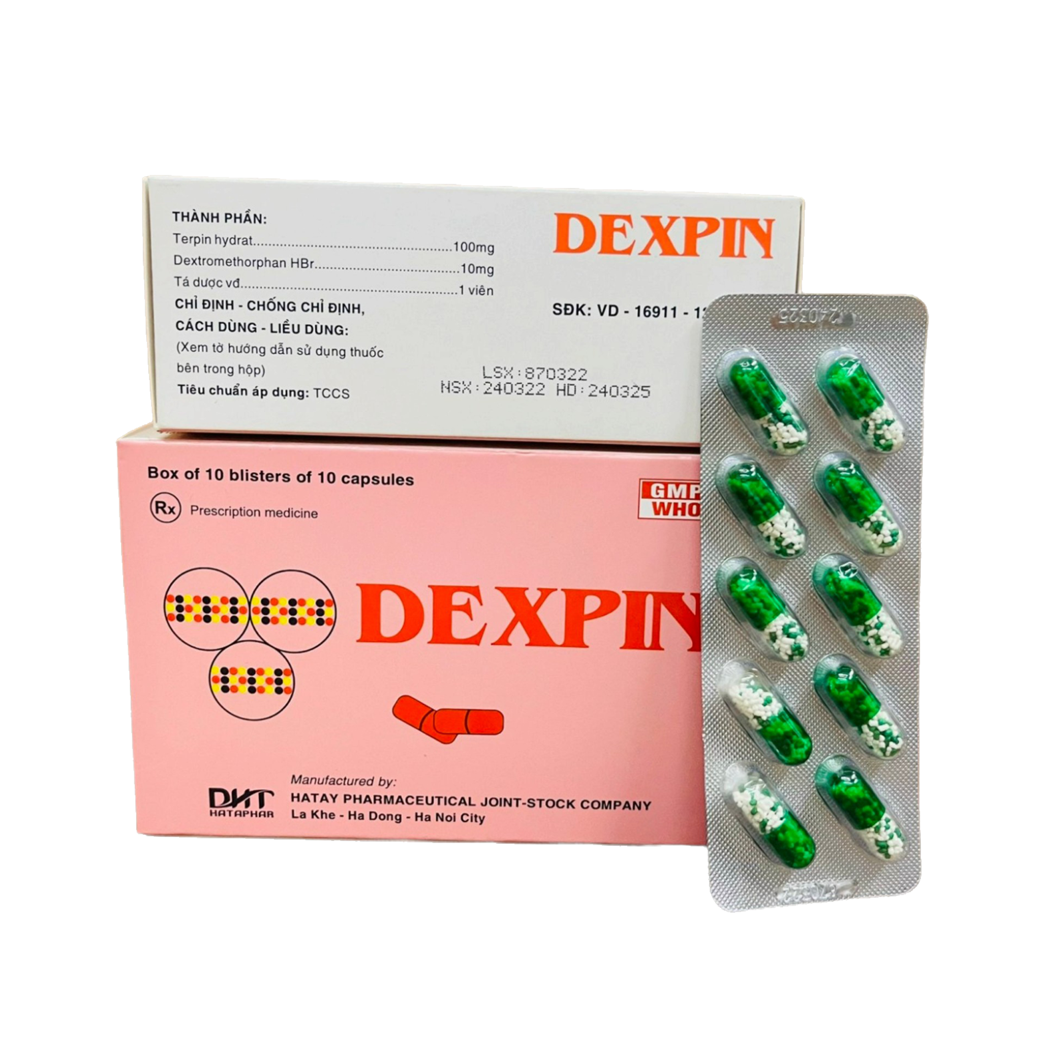 Dexpin hộp 100 viên- Hà Tây