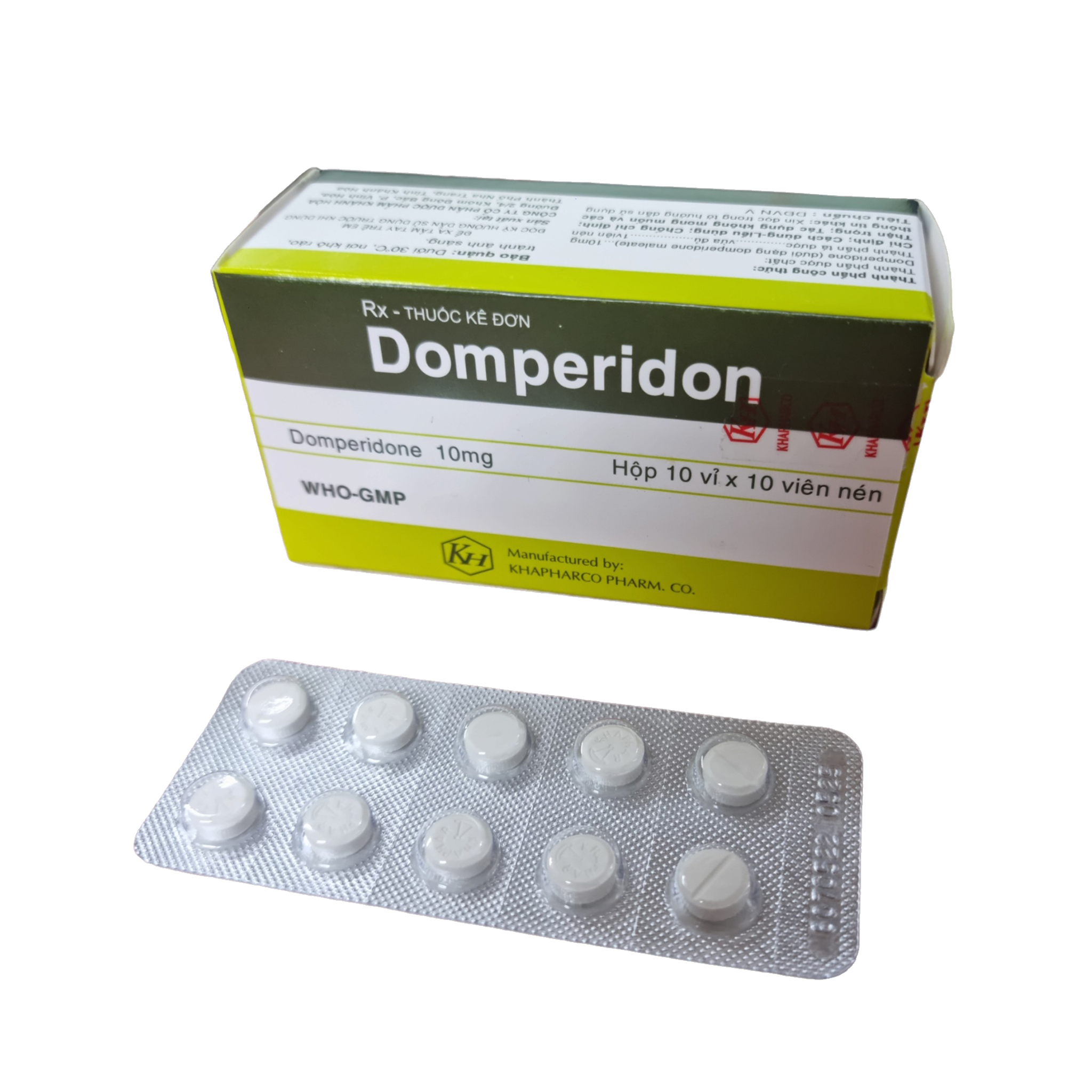 Domperidon hộp 100 viên- Khánh Hòa