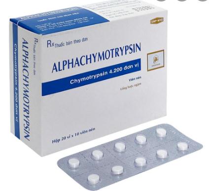 Đồng Nai_Alphachymotrypsin 4200UI_H/200v_K72