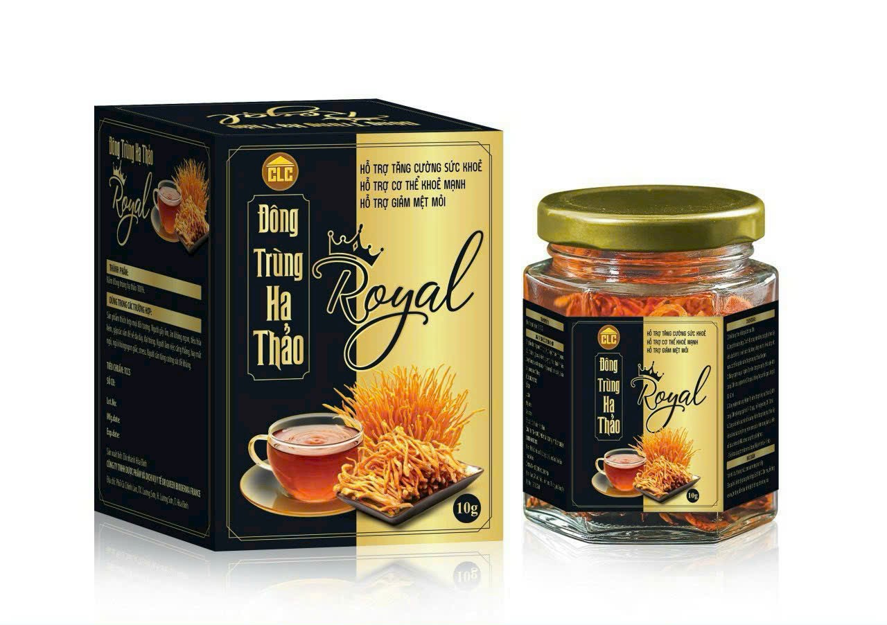 Đông trùng hạ thảo Royal_Lọ 10gr_Mua 5 tặng 1