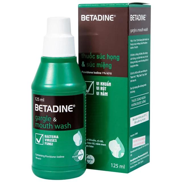 Dung Dịch Súc Miệng BETADINE_C/125ml