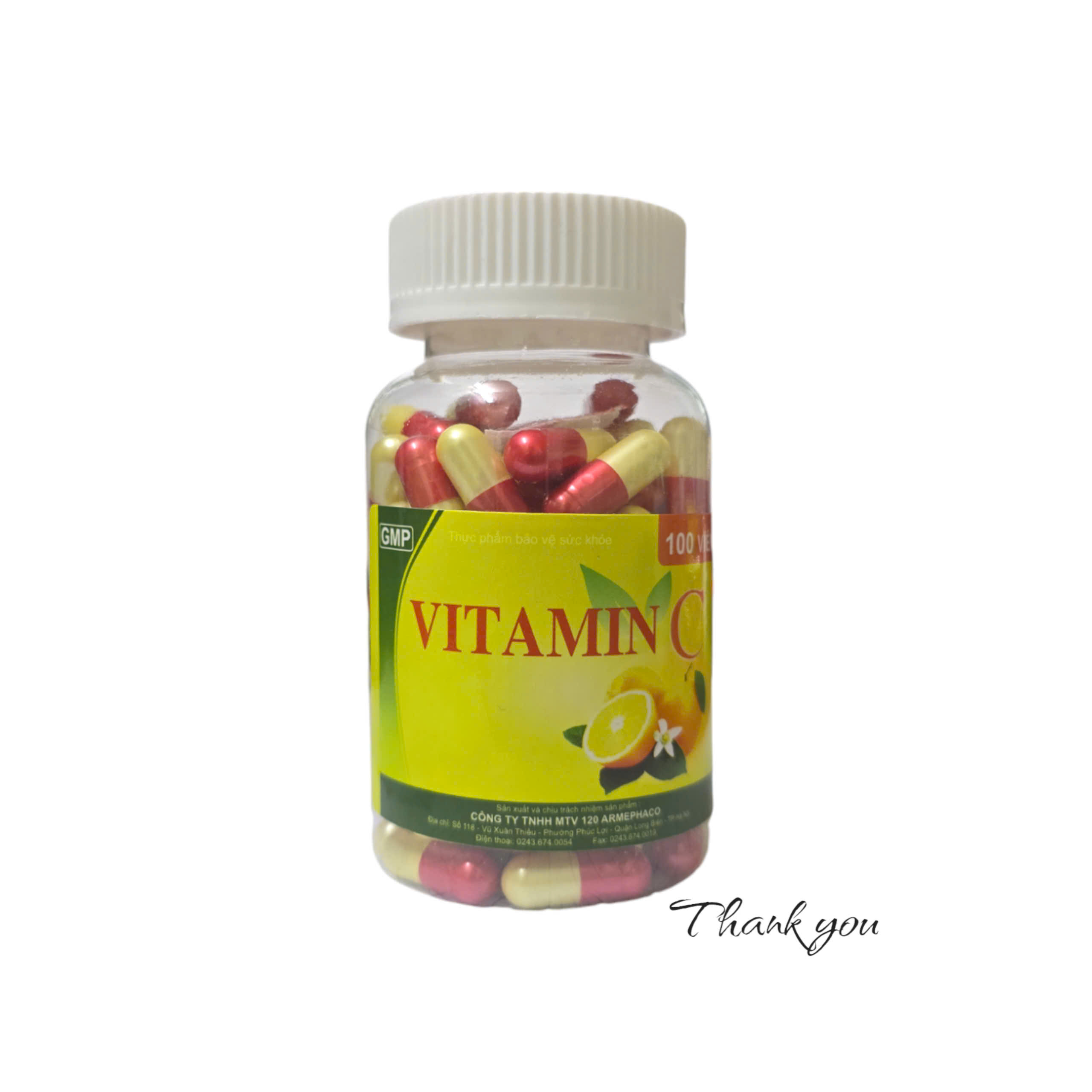 Dược 120_Vitamin C_C100v Hồng Trắng