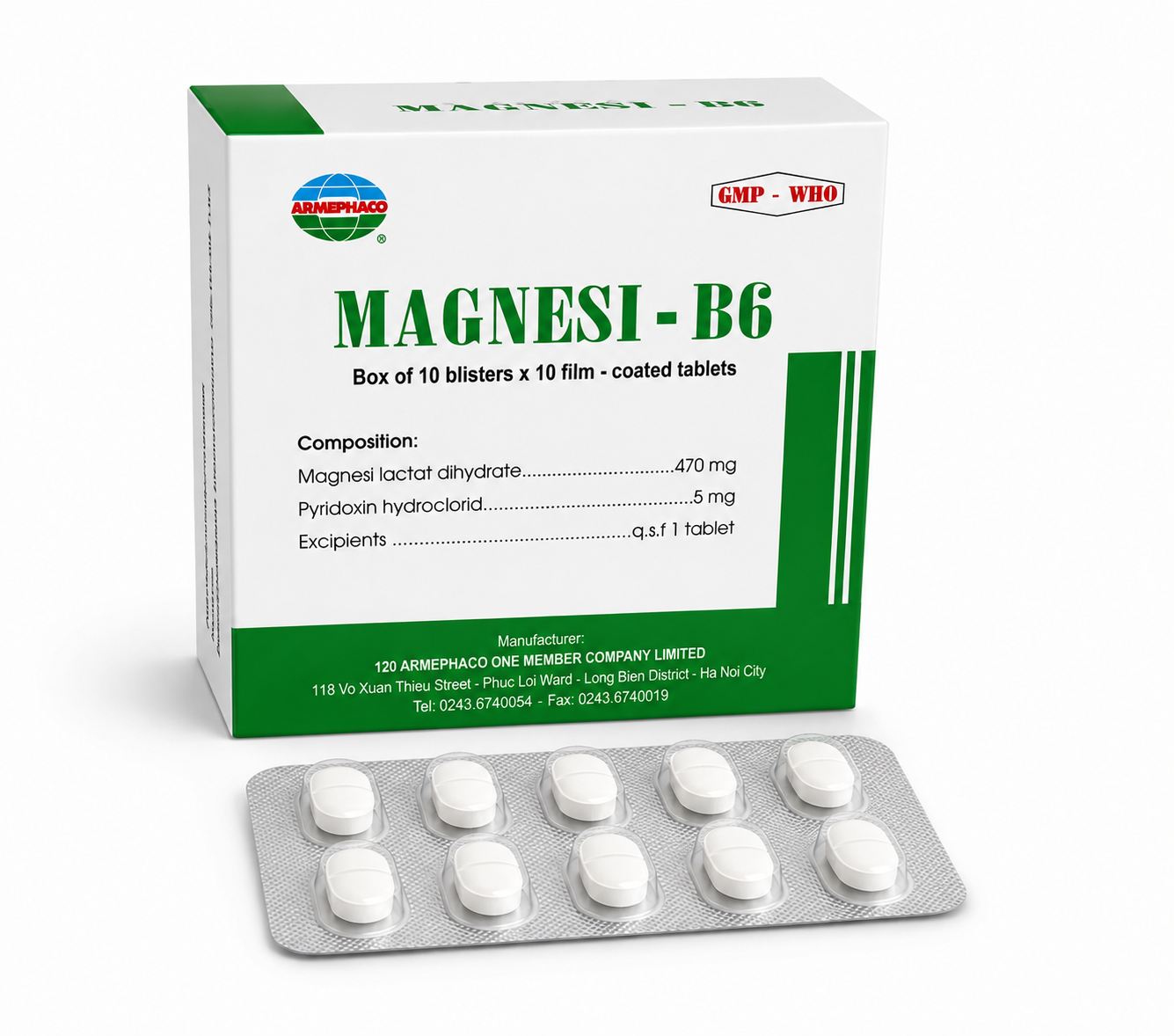 Dược 120_MAGNESI-B6_H/100v