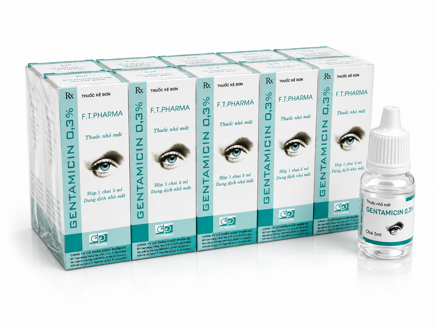 Dược 3/2_nhỏ mắt Gentamicin 0,3%_L/10/5ml_K45