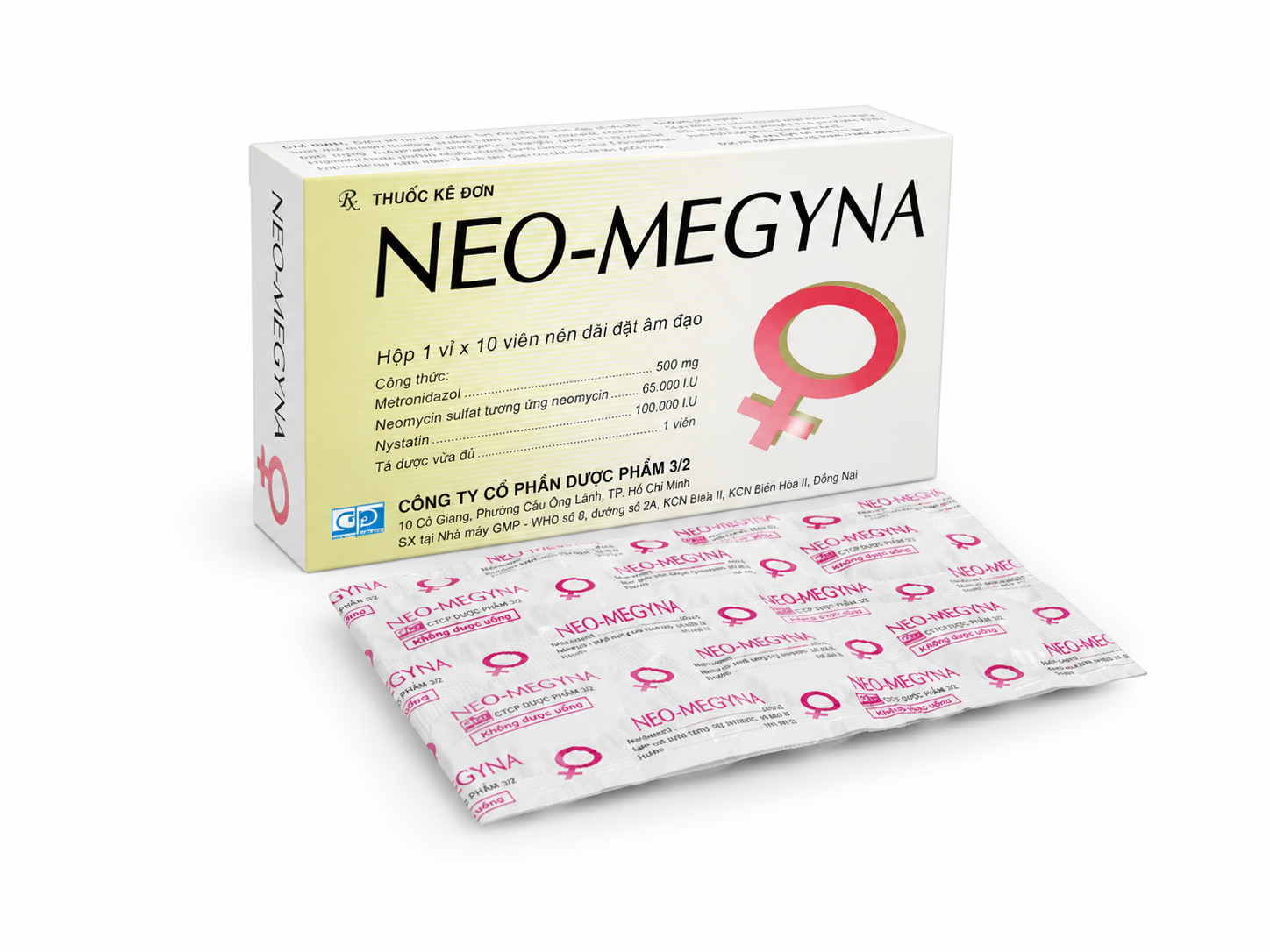 Dược 3/2_Viên Đặt NEO-MEGYNA_H/10v