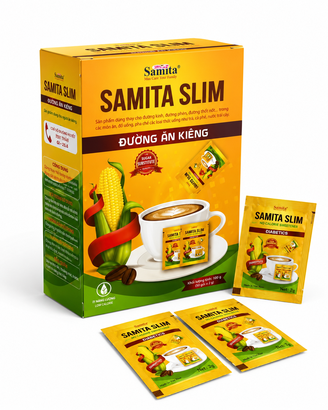 Đường bắp Samita Slim_H/50/2gr_K70