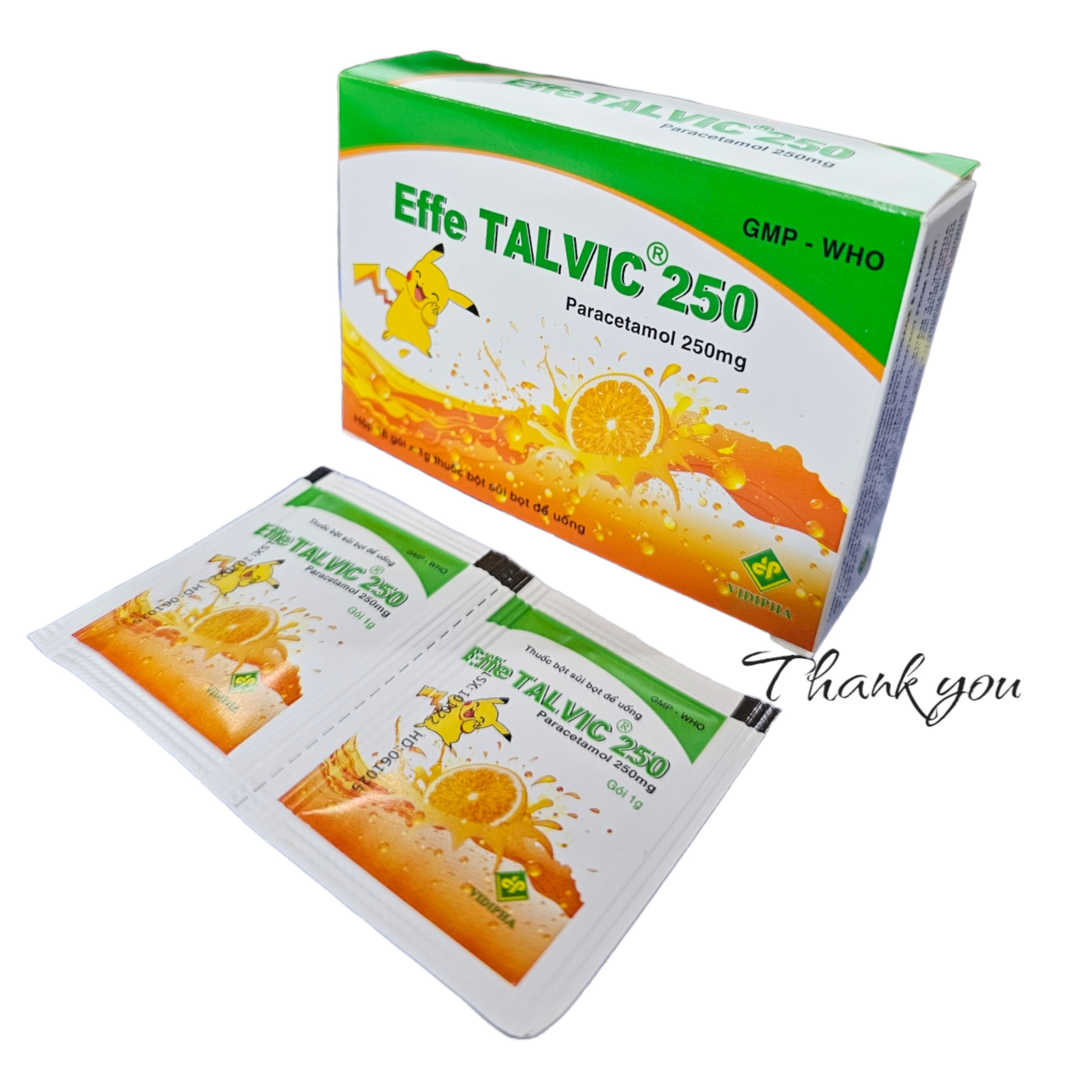 Effe TALVIC 250_Paracetamol 250_H18g_ViDi