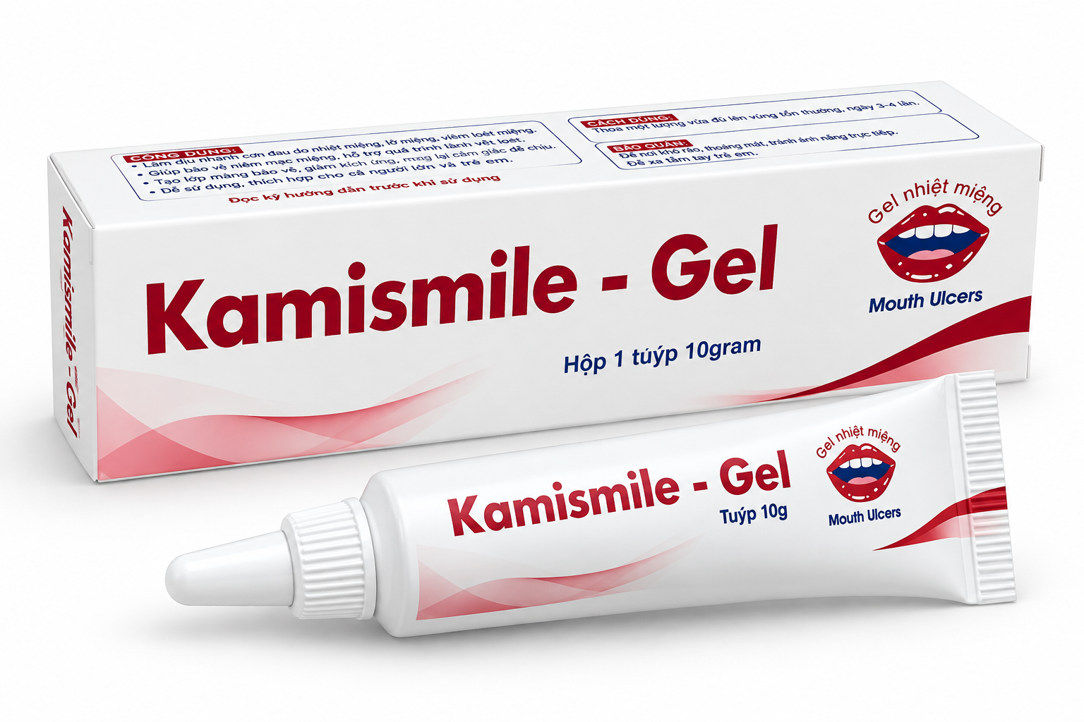 Gel Nhiệt Miệng Kamismile - Gel_T/10gr_K200