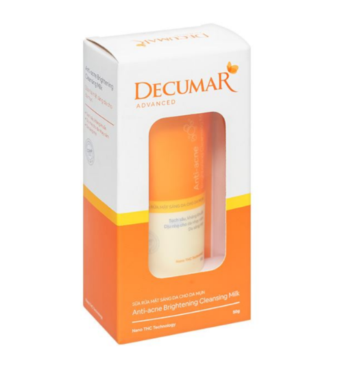 Gel rửa mặt Decumar Anti-acne_Tuýp 50gr