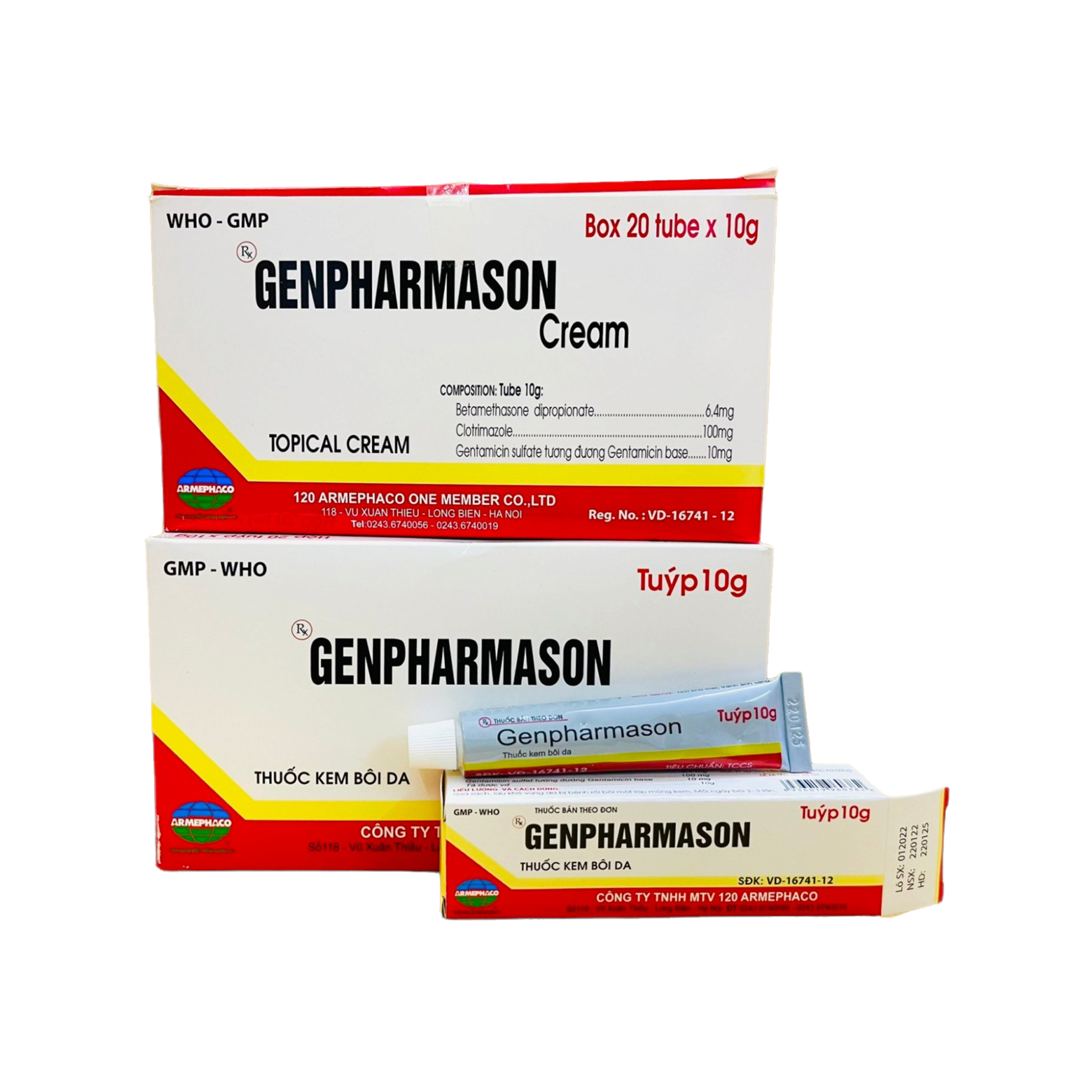 GENPHARMASON Cream_Tuýp 10gr_K400