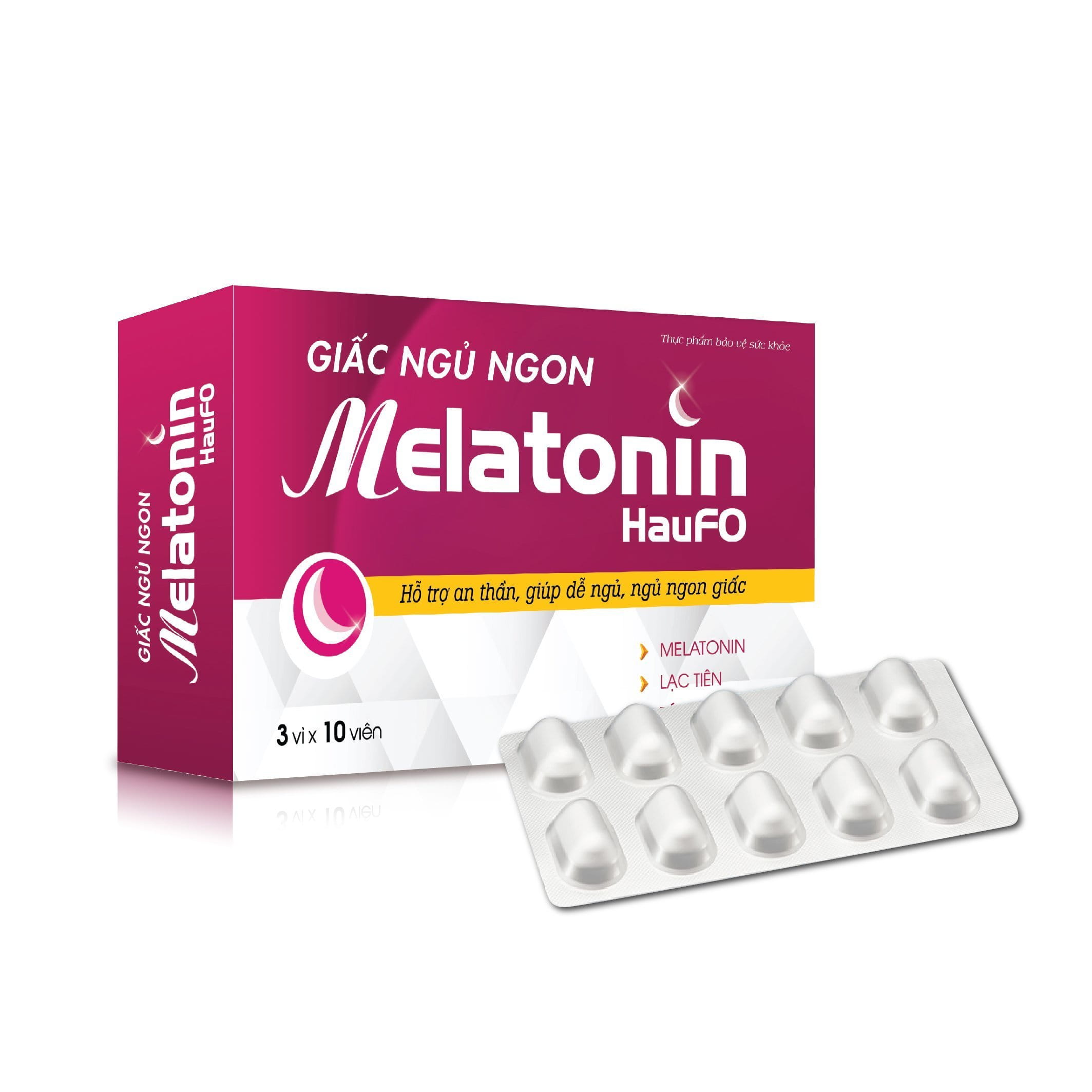 Giấc ngủ ngon MELATONIN HAUF0 Hồng_H30v_K172 Date 03/27