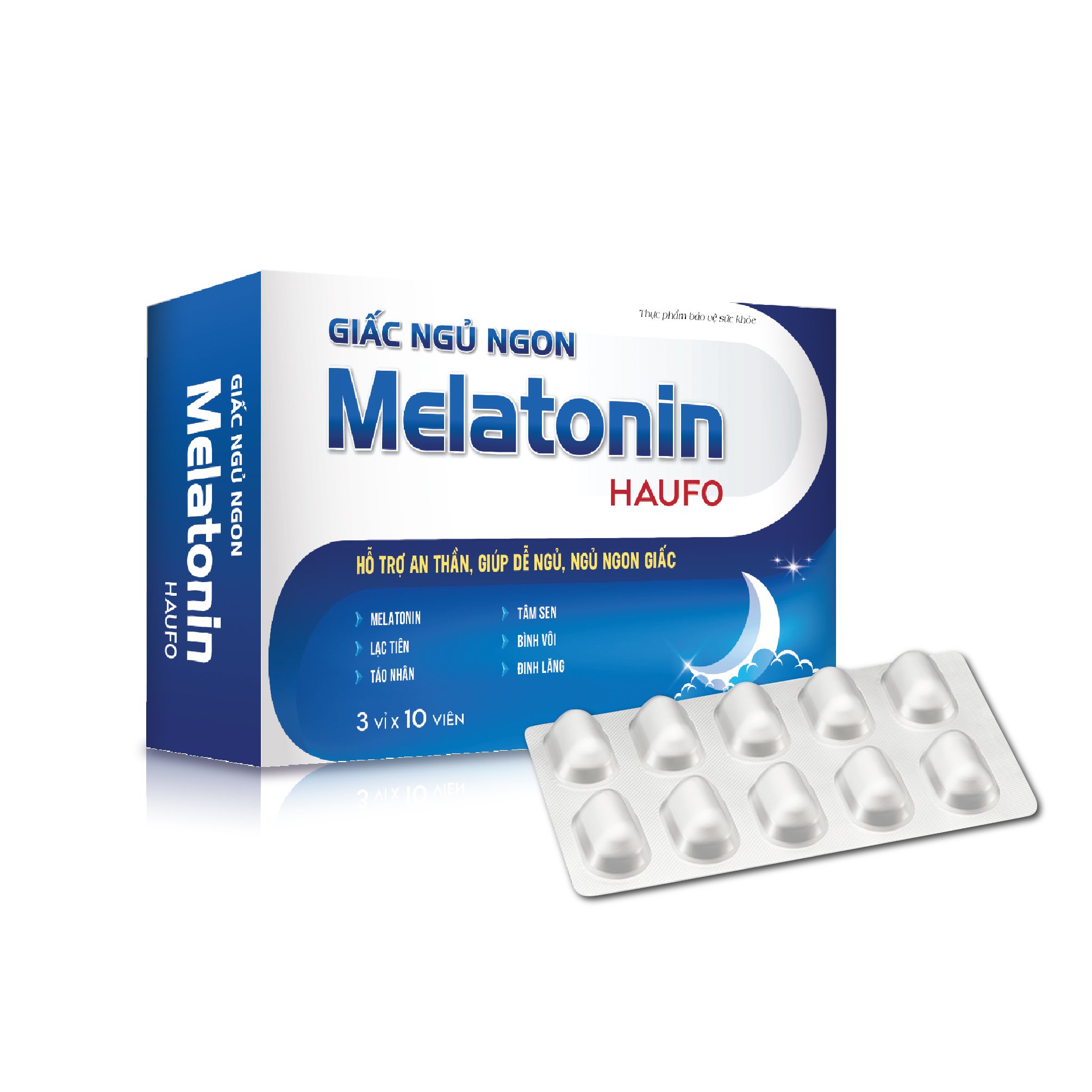 Giấc ngủ ngon MELATONIN HAUF0_H30v_K172