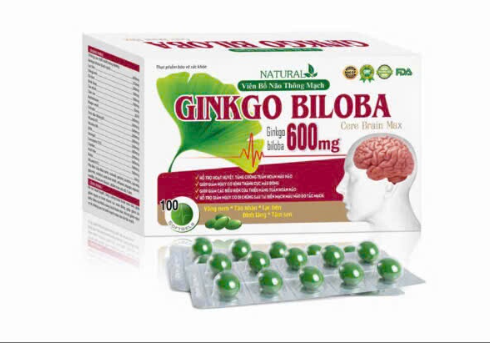 Ginkgo Biloba 600mg Cere Brain Max_H/100v