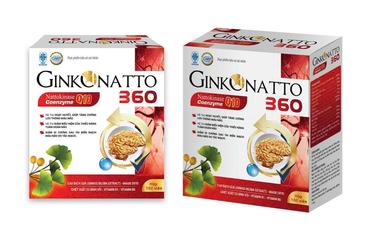 Ginko Natto 360_H/100v (Viên 2 lớp)