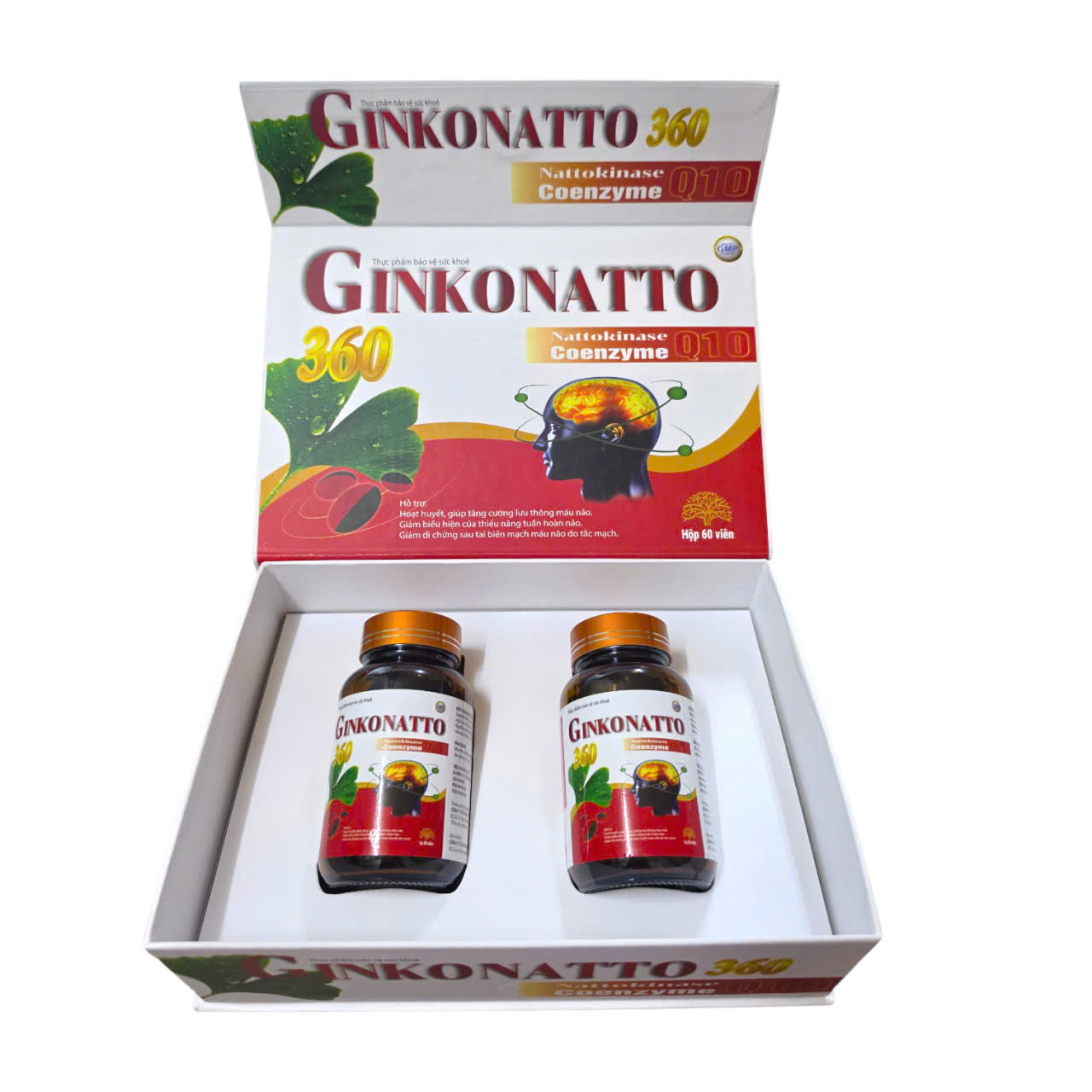 GINKONATTO 360 Hộp gỗ_H/2c/30v