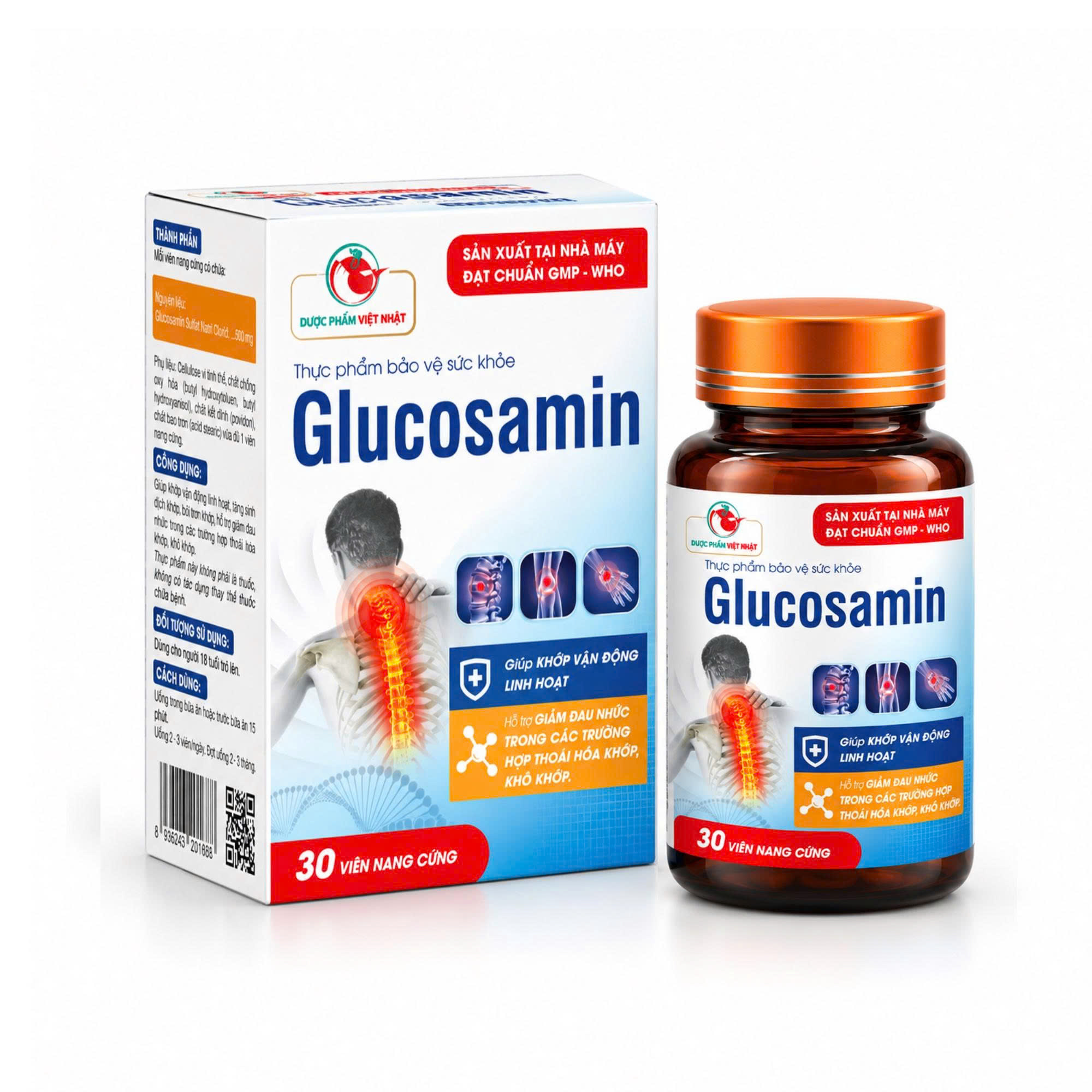 Glucosamin (DPVN) Trắng_C/30v_K78