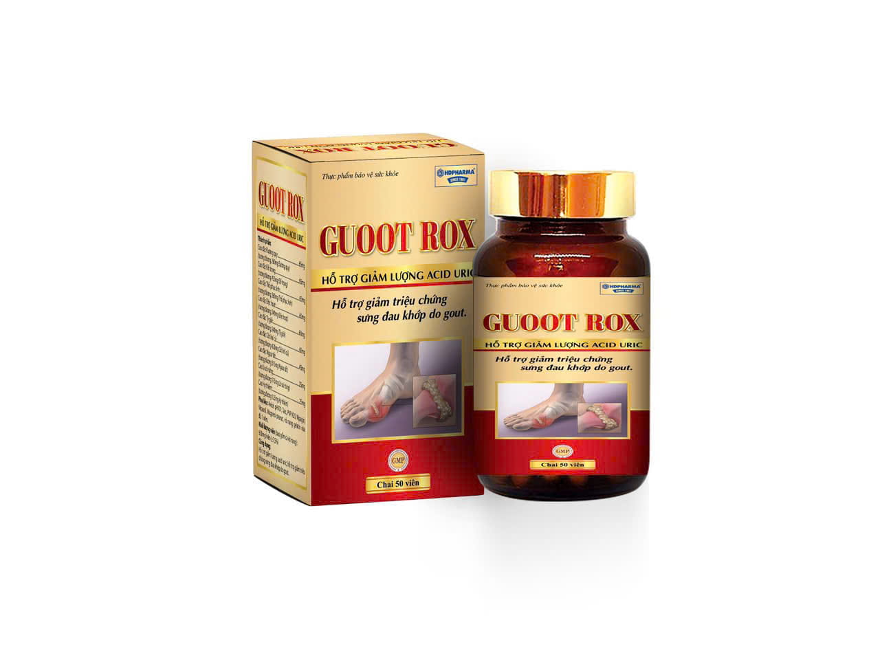 GOUT ROX - chai 50 viên nang cứng_K60 date 16.12.28