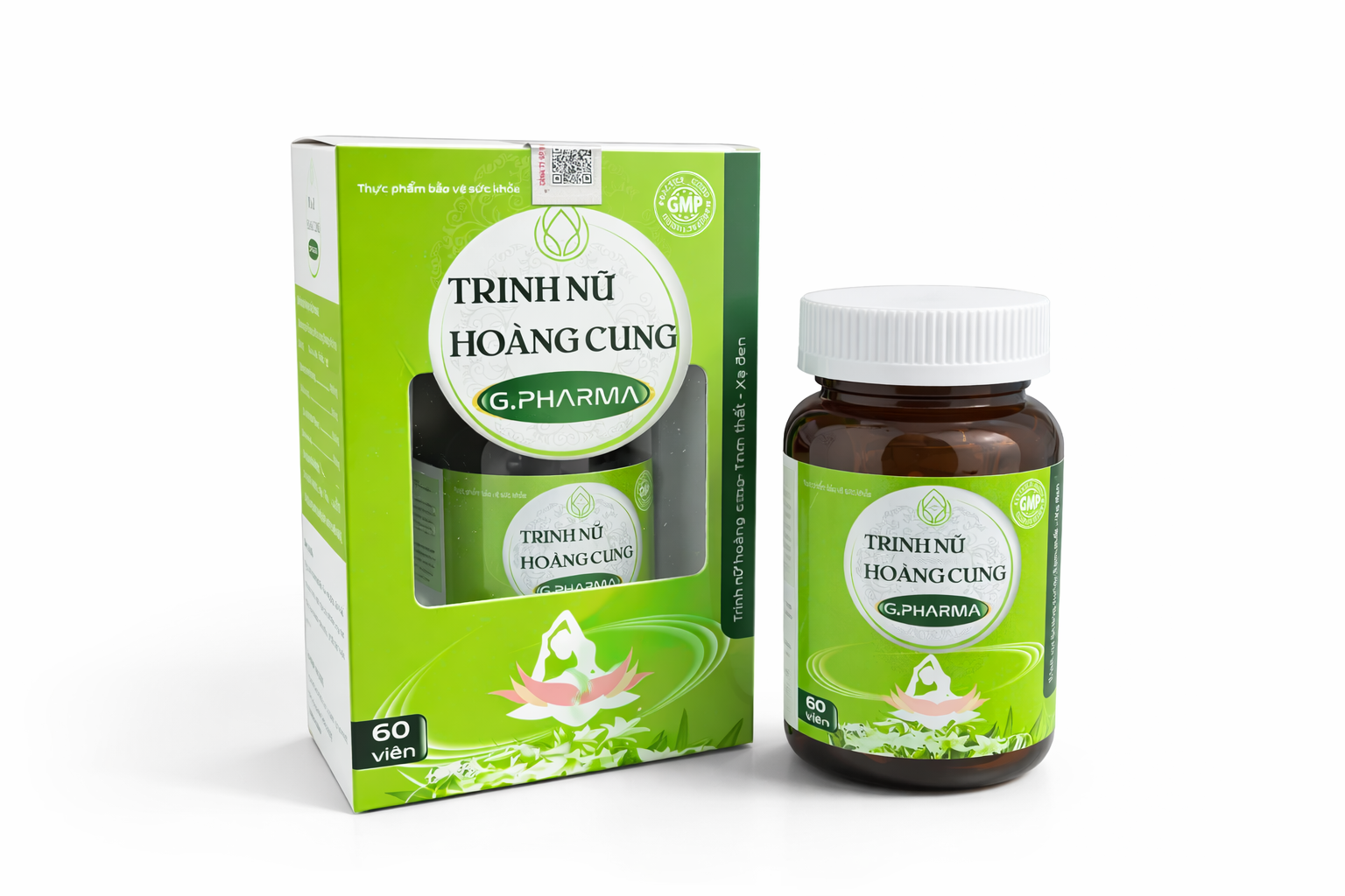  G.Pharma_Trinh Nữ Hoàng Cung Xanh Lá_C/60v_K70