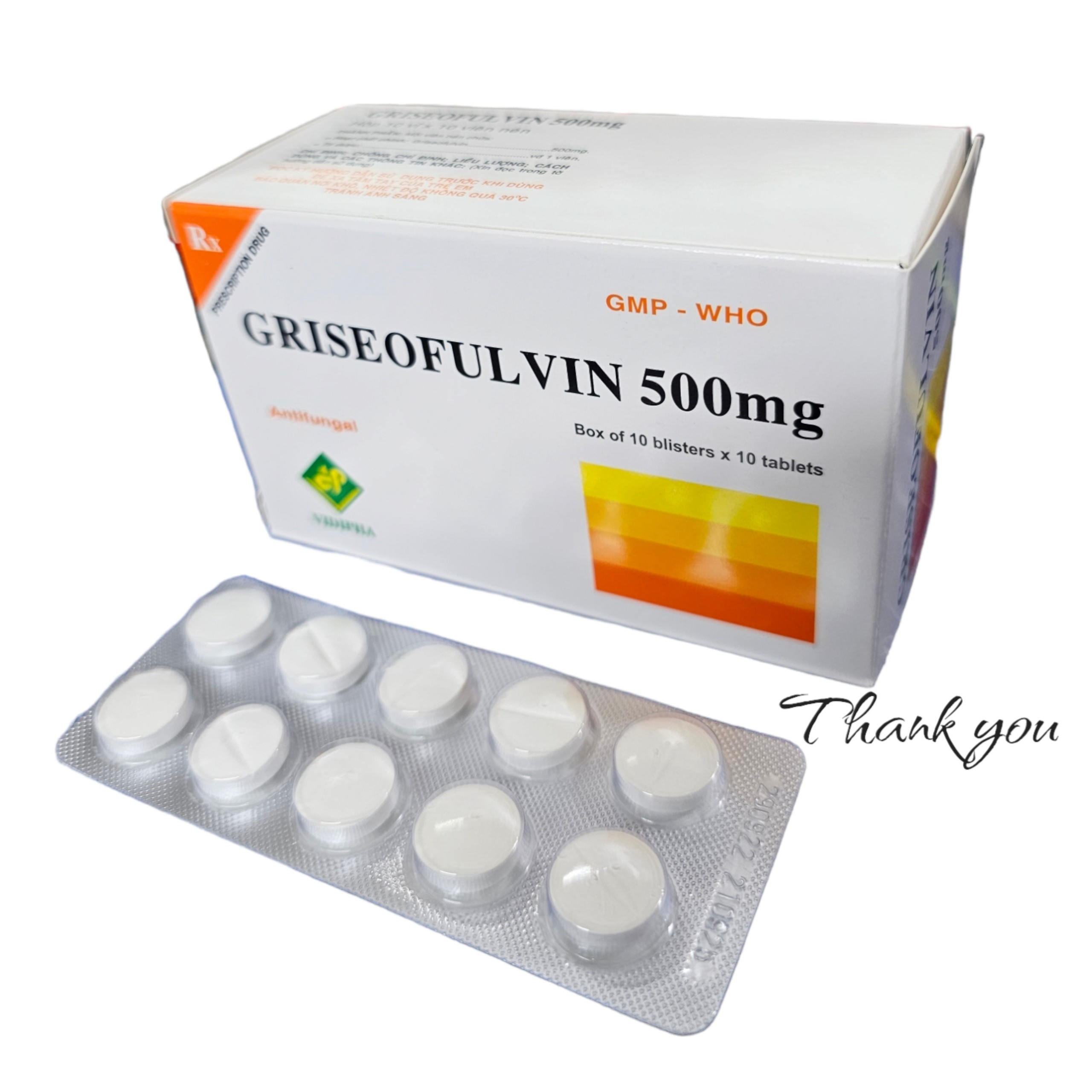 Griseofulvin 500mg_H100V_Vidi