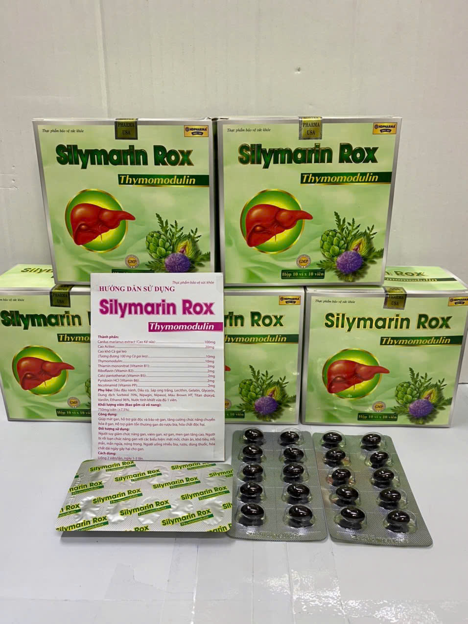 HDPharm_Silymarin Rox_H100v Xanh