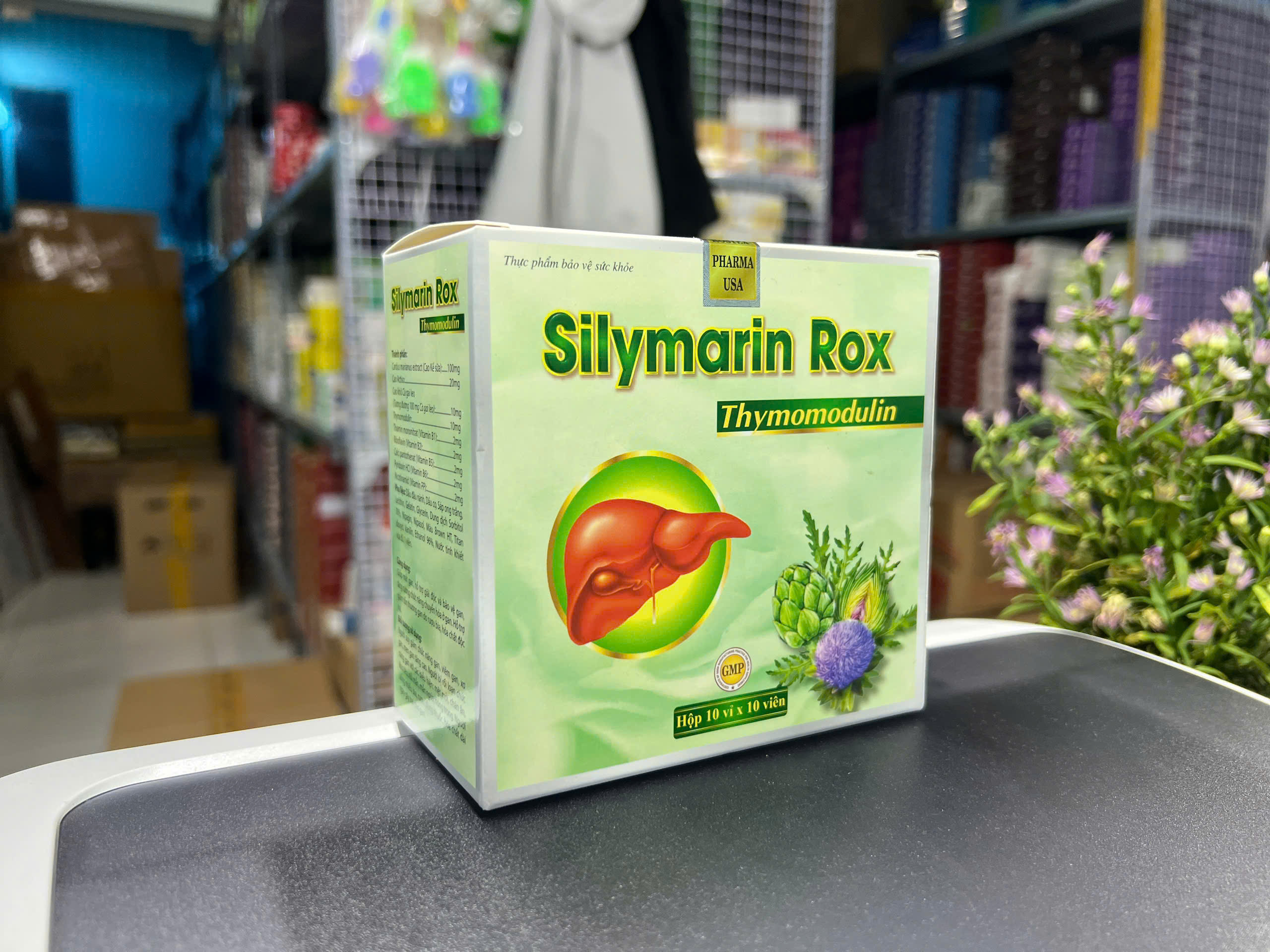 Rostex_Silymarin Rox_H100v Xanh