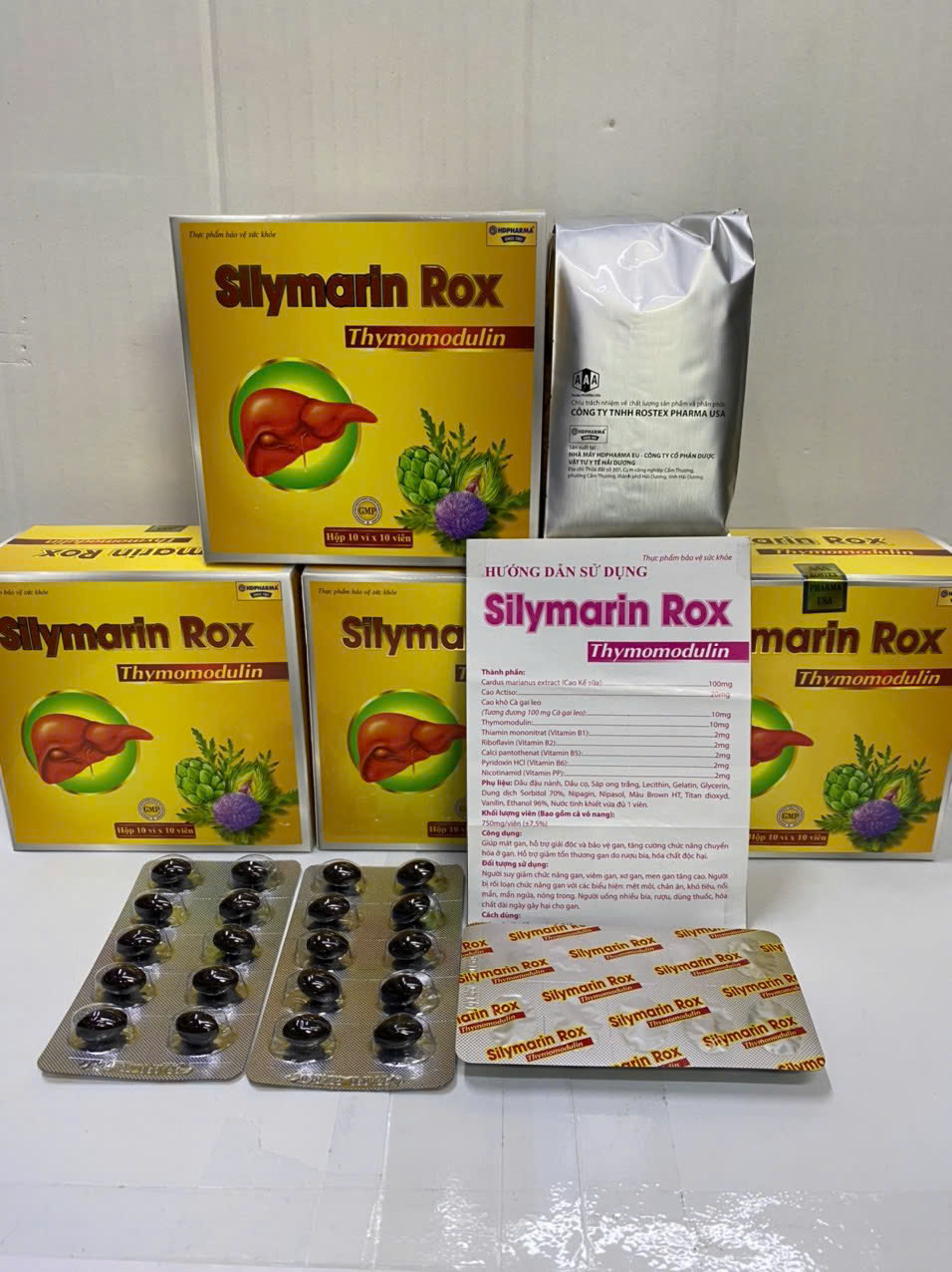HDPharma_Silymarin Rox_H100v Vàng