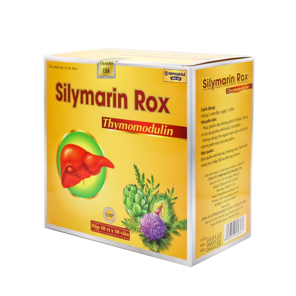 HDPharma_Silymarin Rox_H100v Vàng