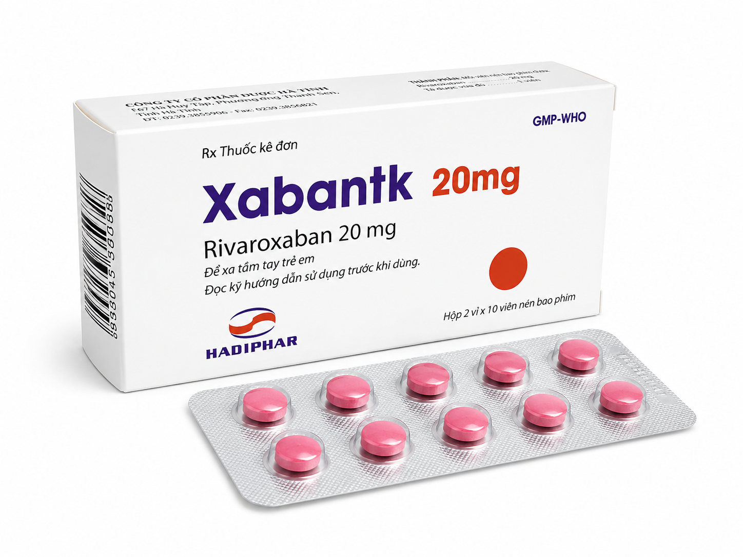 HDP_Xabantk 20mg_H/20v