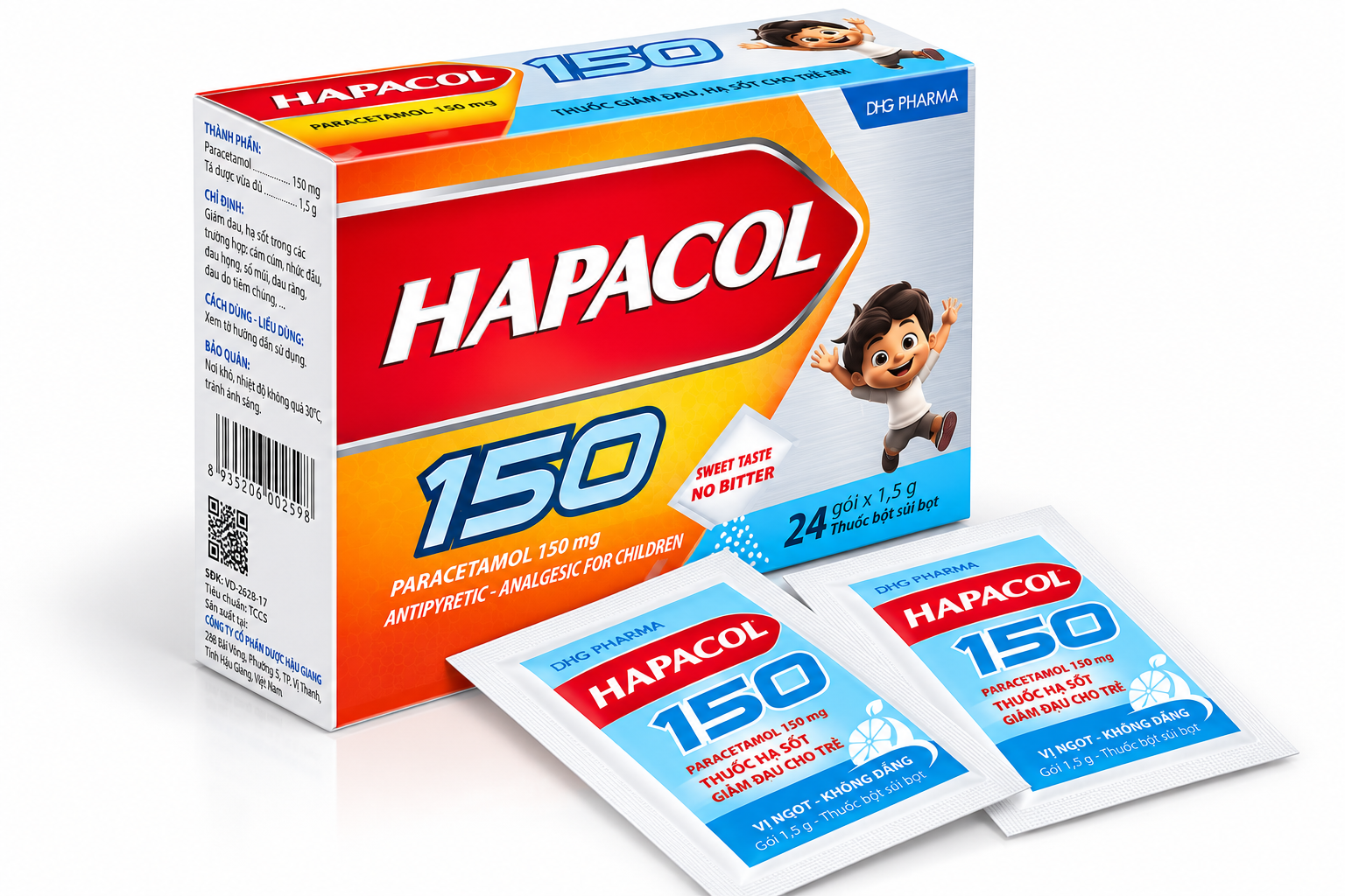 DHG_HAPACOL 150_H24 gói x 1.5g_K144