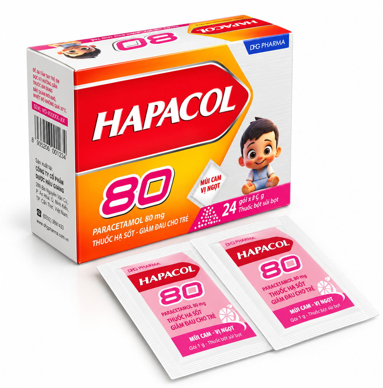 DHG_HAPACOL 80_H24 gói x 1.5g_K144