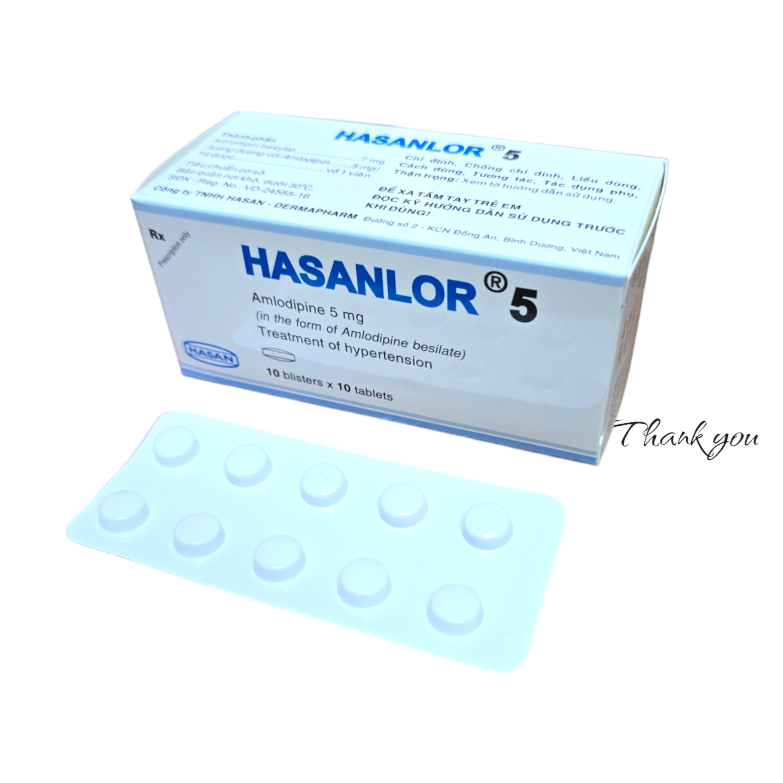 HS - Amlodipin 5mg_H100v