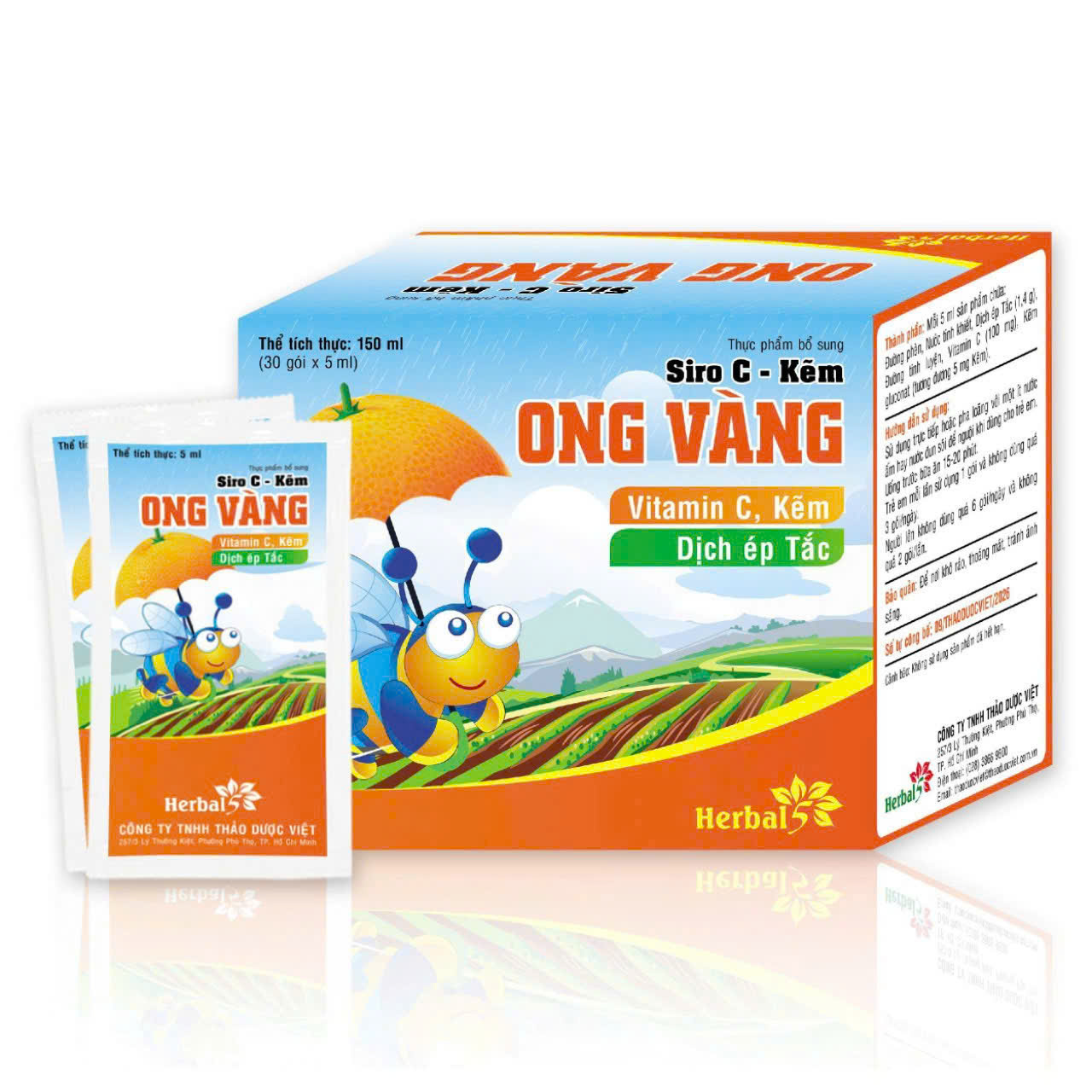 HerbaL_Siro C- Këm ONG VÀNG_H30/5ml - K60