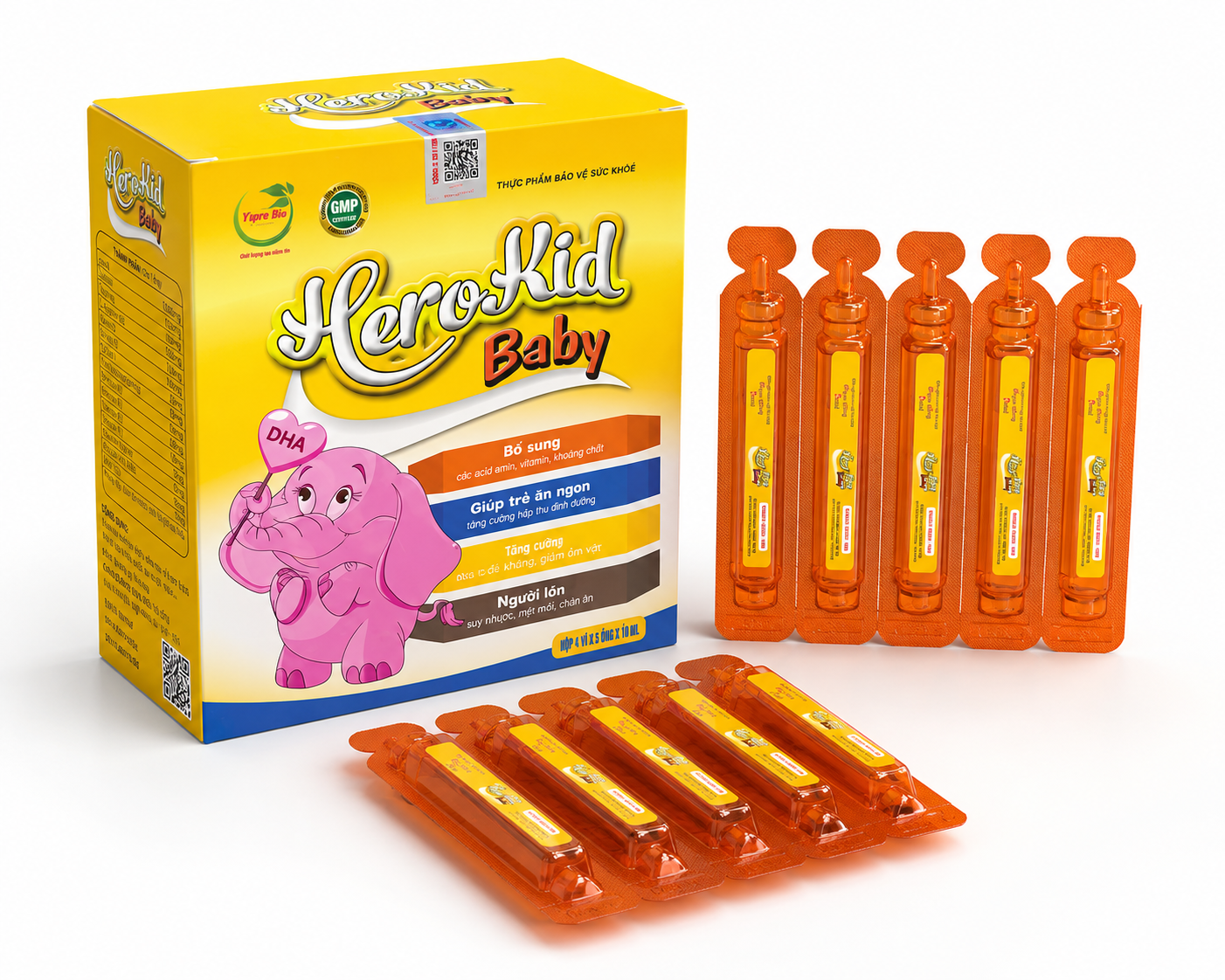Hero Kid Baby Ăn Ngon (Siro)_H/20 Ống_K93