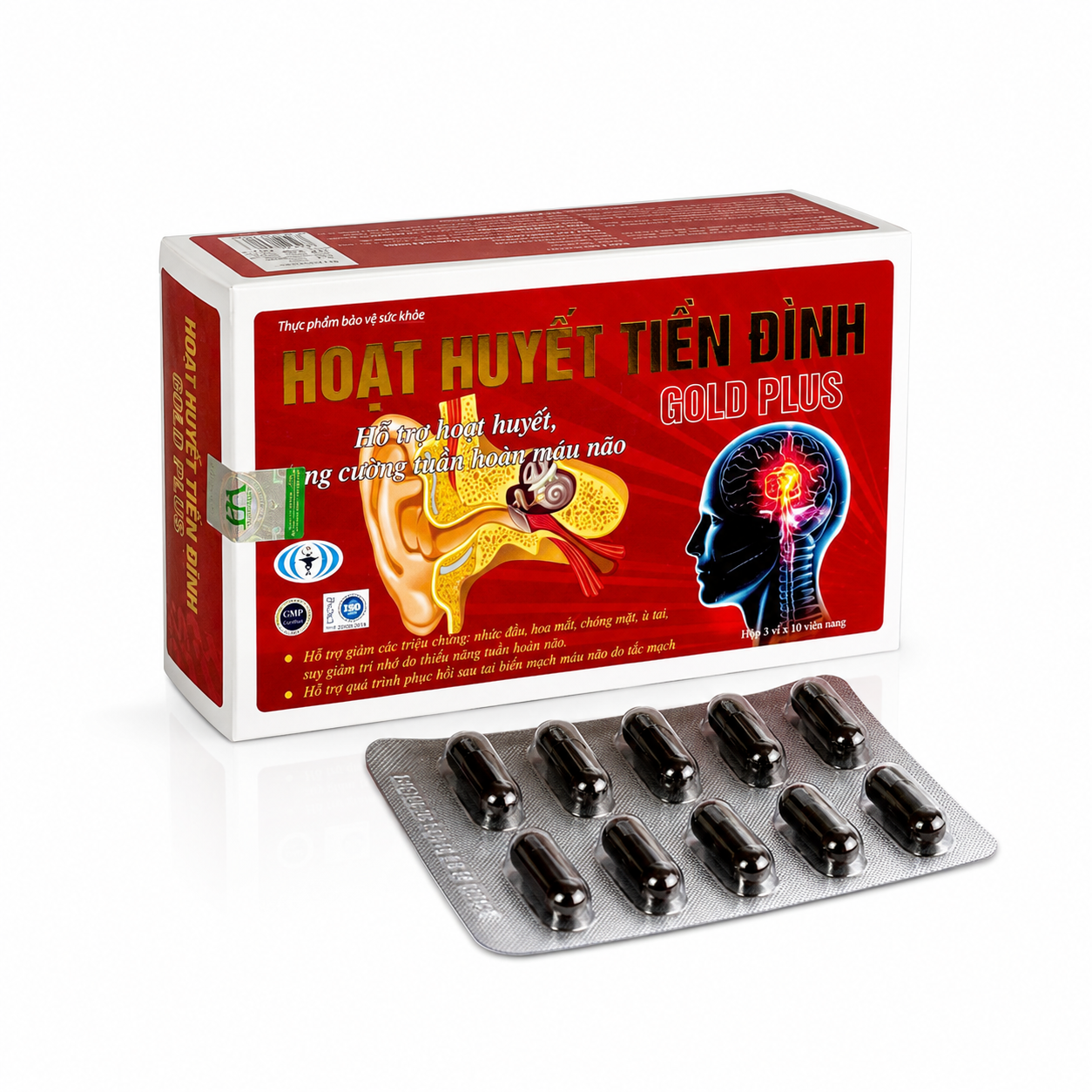 HOẠT HUYẾT TIỀN ĐÌNH Gold Plus_H/30v_K162