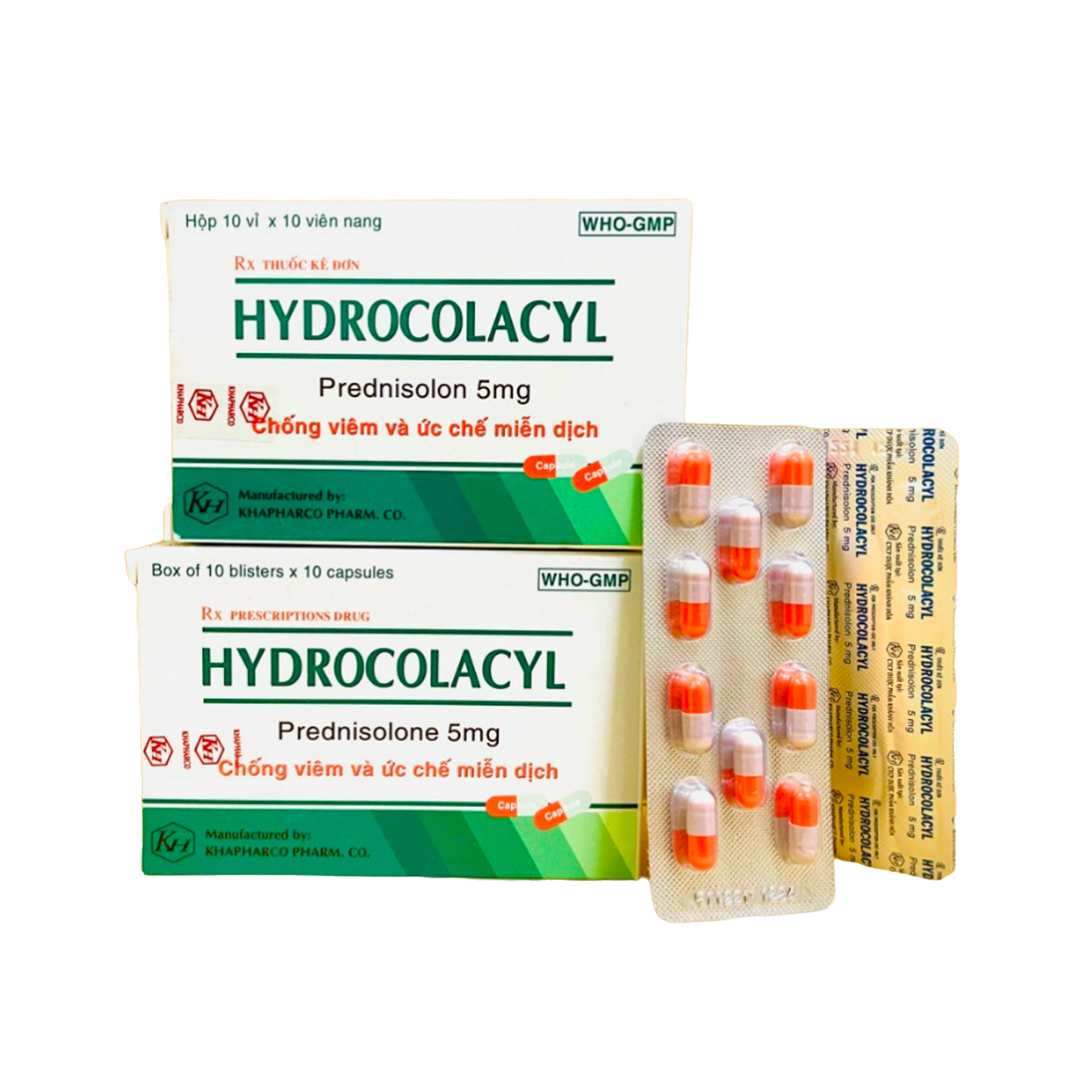 Hydrocolacyl  Hộp 100 viên- Khánh Hòa