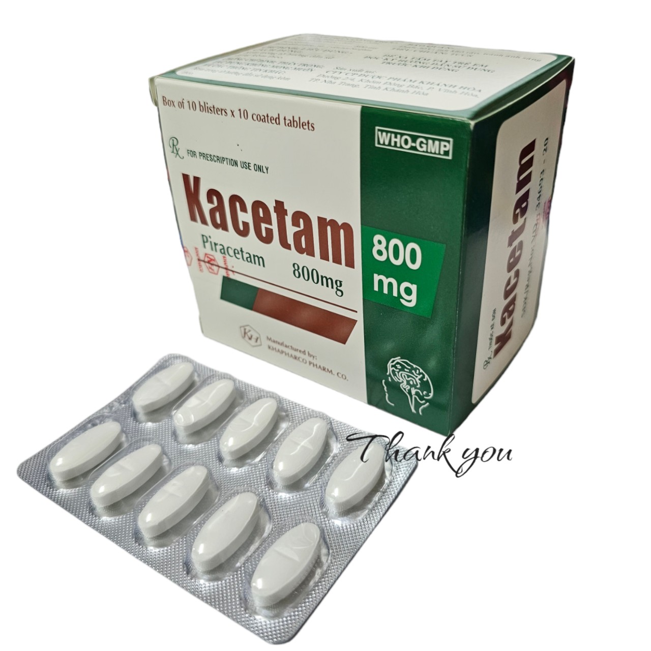 Kacetam_Piracetam 800mg_H100v_khánh Hòa