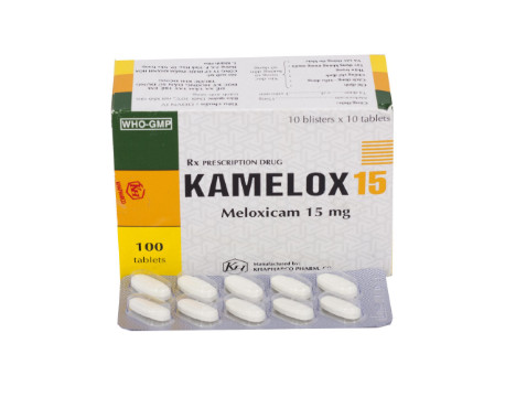 KH_Kamelox 15 - meloxicam 15mg - Hộp 100v