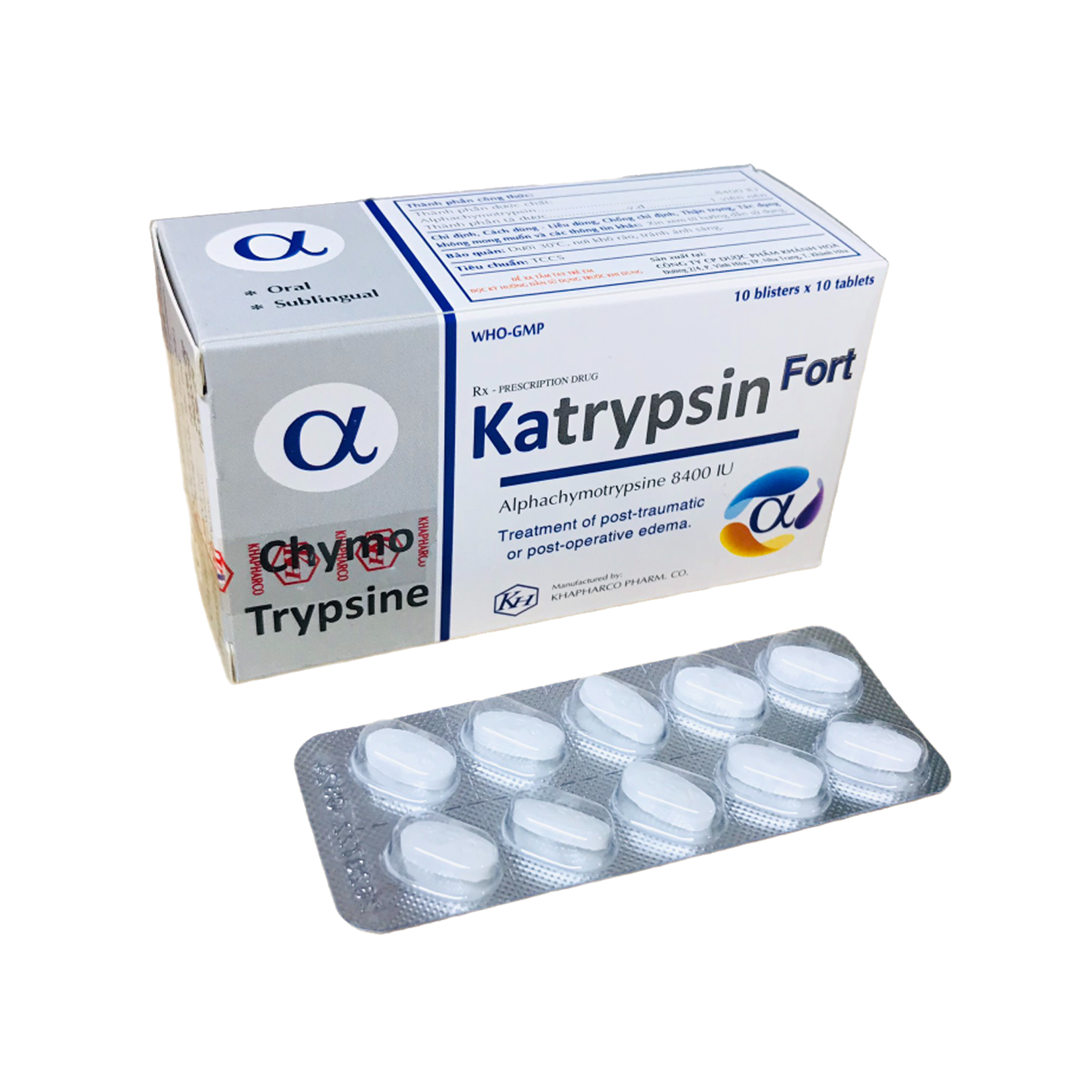 Katrypsin fort 8400IU (h/100v) Khánh Hòa