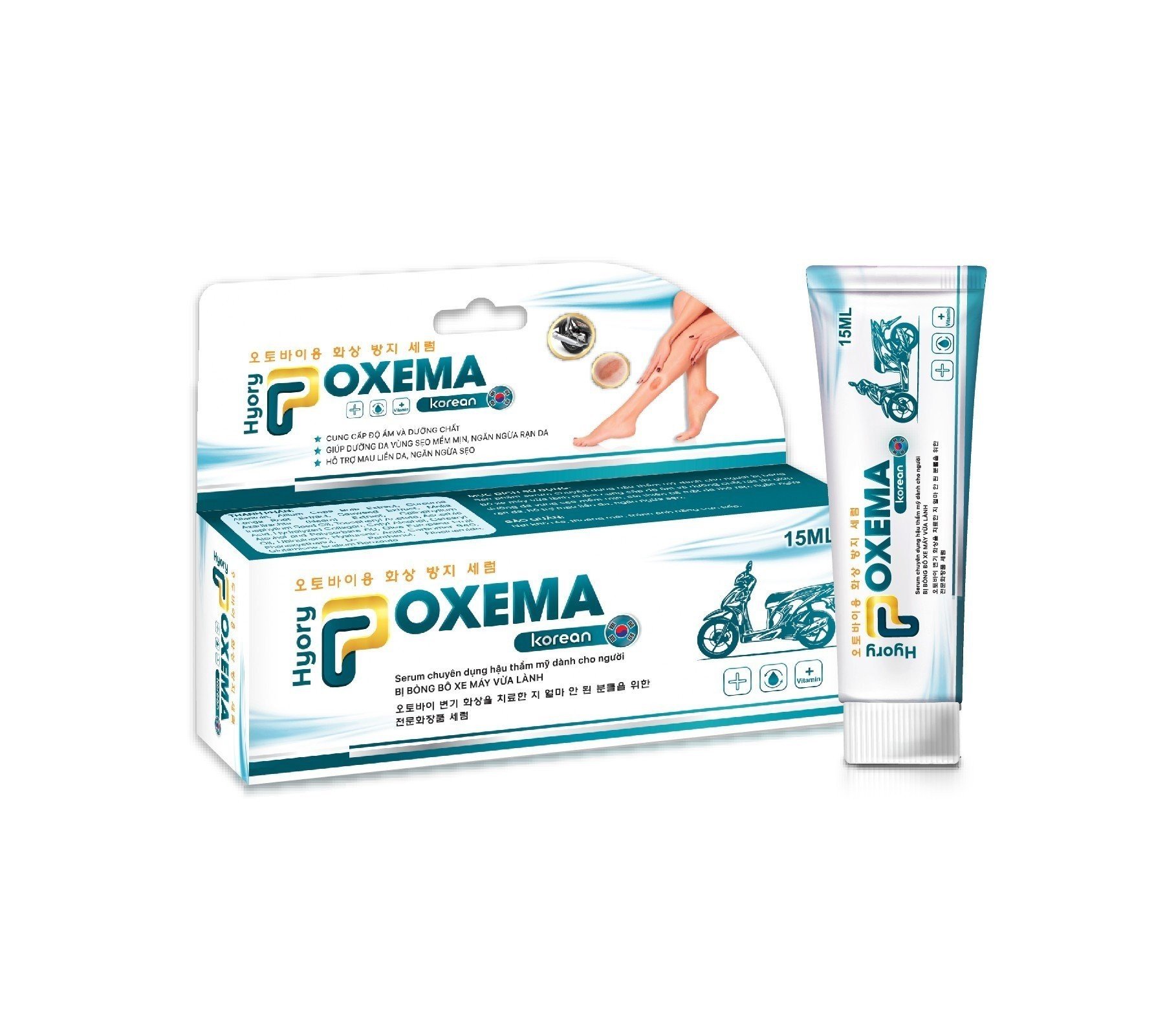 Serum liền sẹo bỏng bô xe máy Hyory POXEMA Korean_T15ml_K262