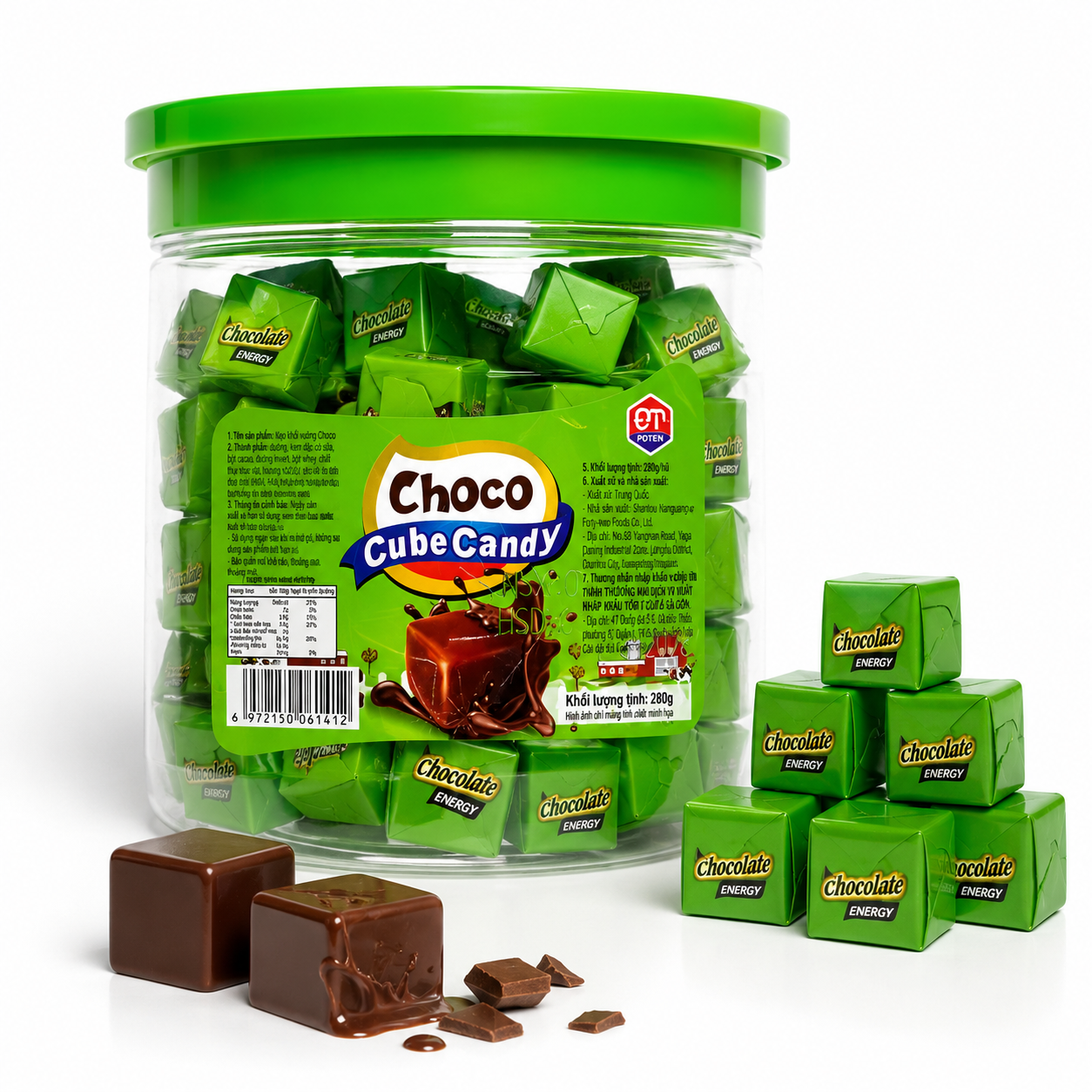 Kẹo Choco Cube_H/100v_K24