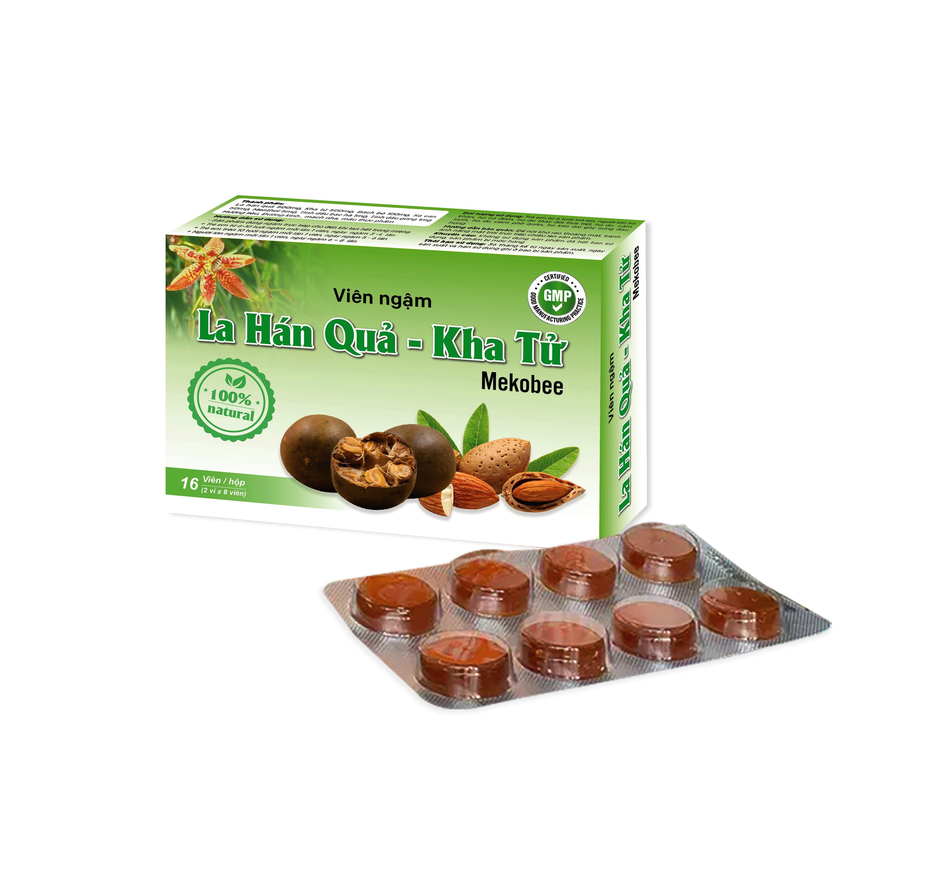 Viên Ngậm La hán quả - Kha Tử Mekobee_H16v_K138