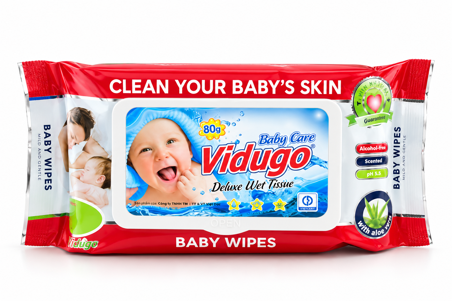 Khăn Ướt Baby Care VIDUGO_T/8gr_K50