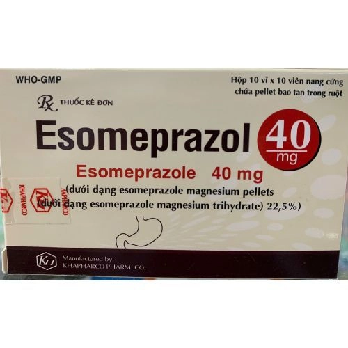 Khánh Hòa_Esomeprazol 40mg_H/100v Nang cứng