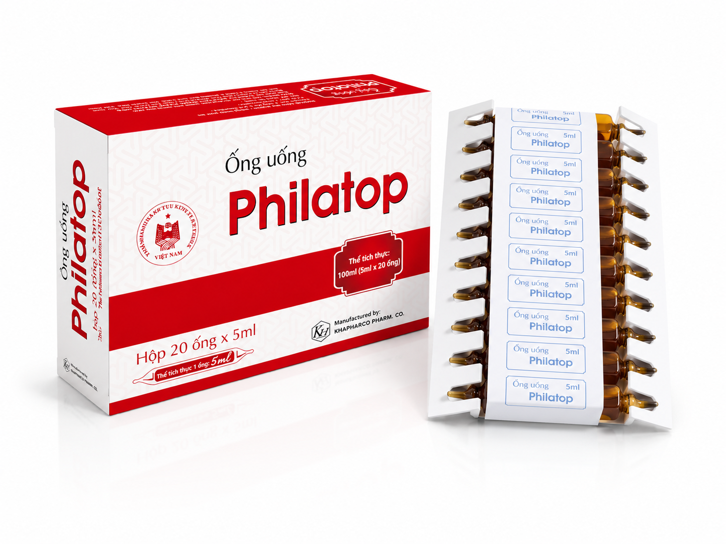 Khánh Hòa_Ống Uống Philatop Ăn Ngon (H/20 ống /5ml)_K72