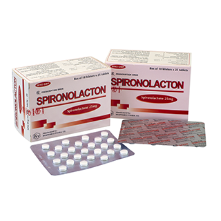 Khánh Hòa_SPIRONOLACTON_Spironolactone 25mg  _H/250v