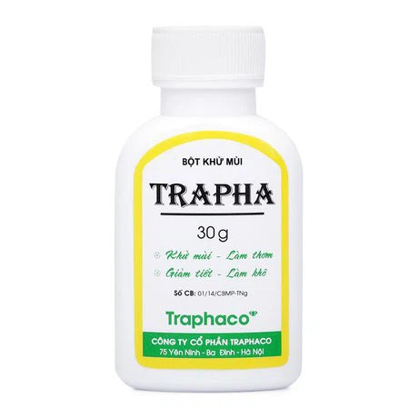 Bột Khử mùi hôi giày Trapha 30g - Traphaco